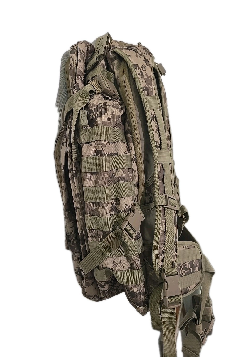SOG Barrage Tactical Internal Frame Backpack 64.3-Liter Storage Digital Camo