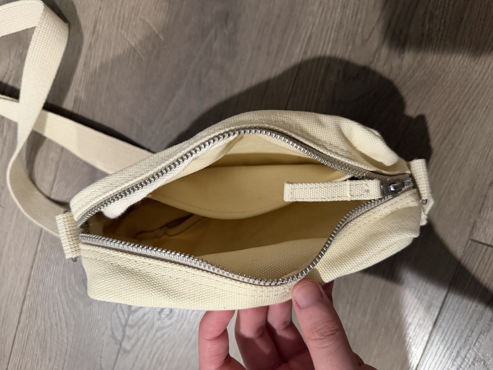 Stussy Canvas Side Pouch Neutral