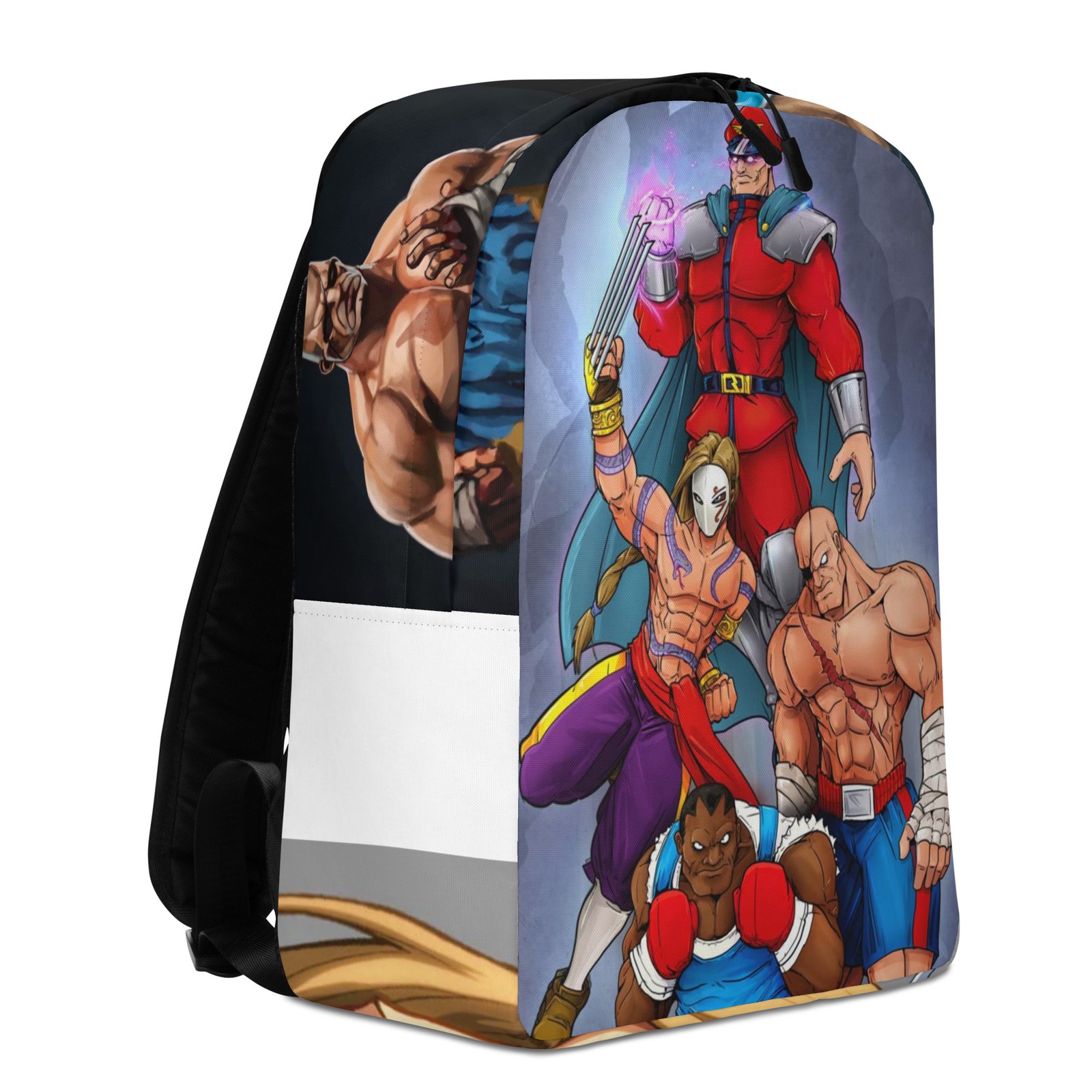 Four Heavenly Kings Street Fighter Backpack, Minimalist Backpack For Gamers