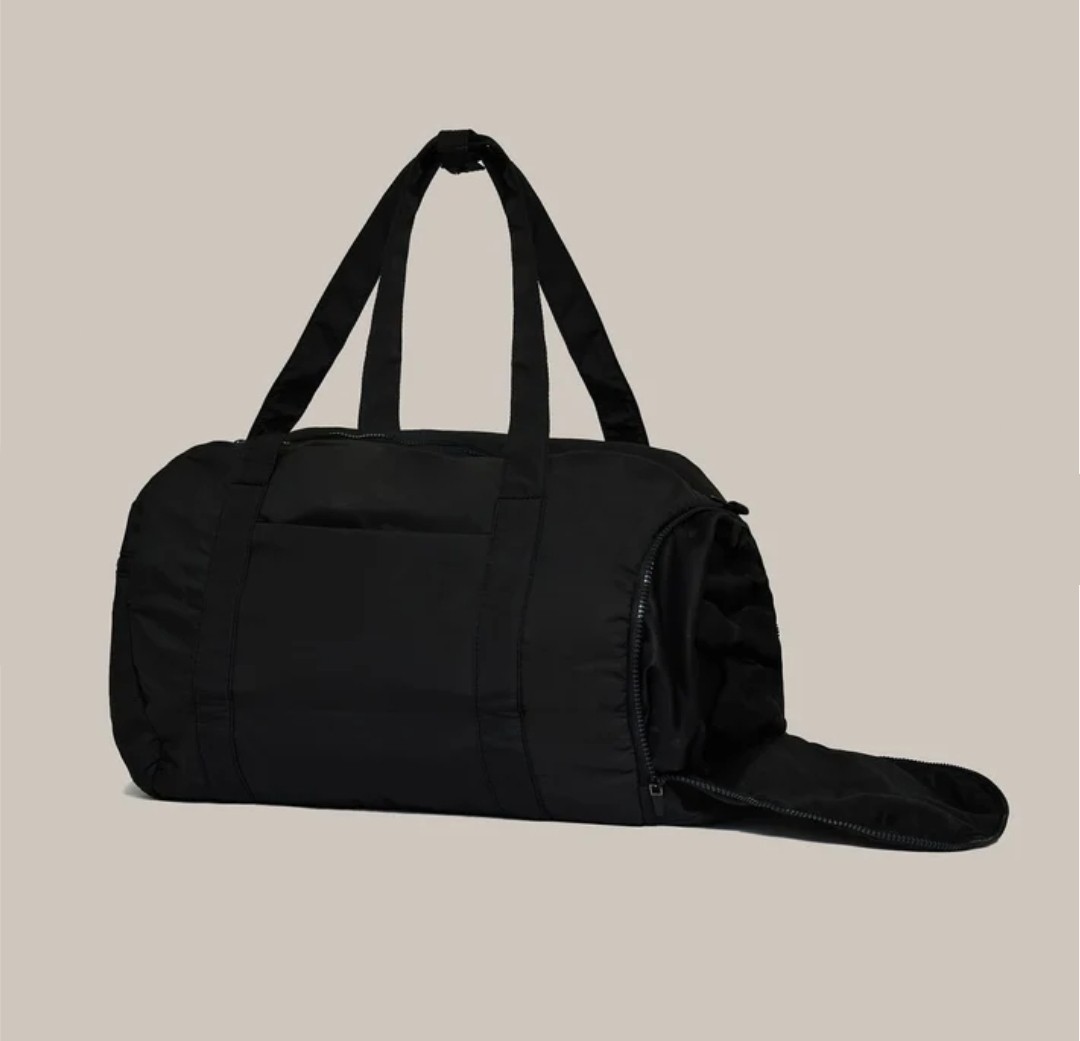 RHONE Mindset Duffle BAG Water-Repellent Removable Shoulder Strap Black BACKPACK