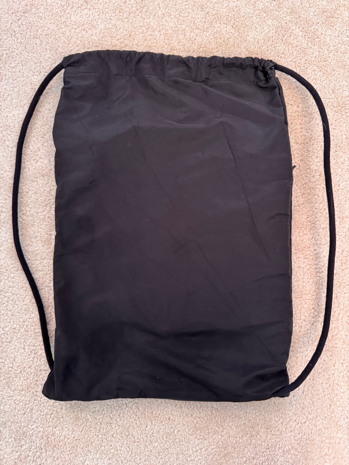 ARENA TEAM FAST SACK BLACK DRAWSTRING SWIM LARGE LOGO UNISEX 19-1/2″x13-3/4″