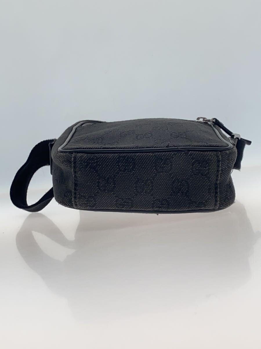 GUCCI GG Canvas Shoulder Bag Black Monogram 101680