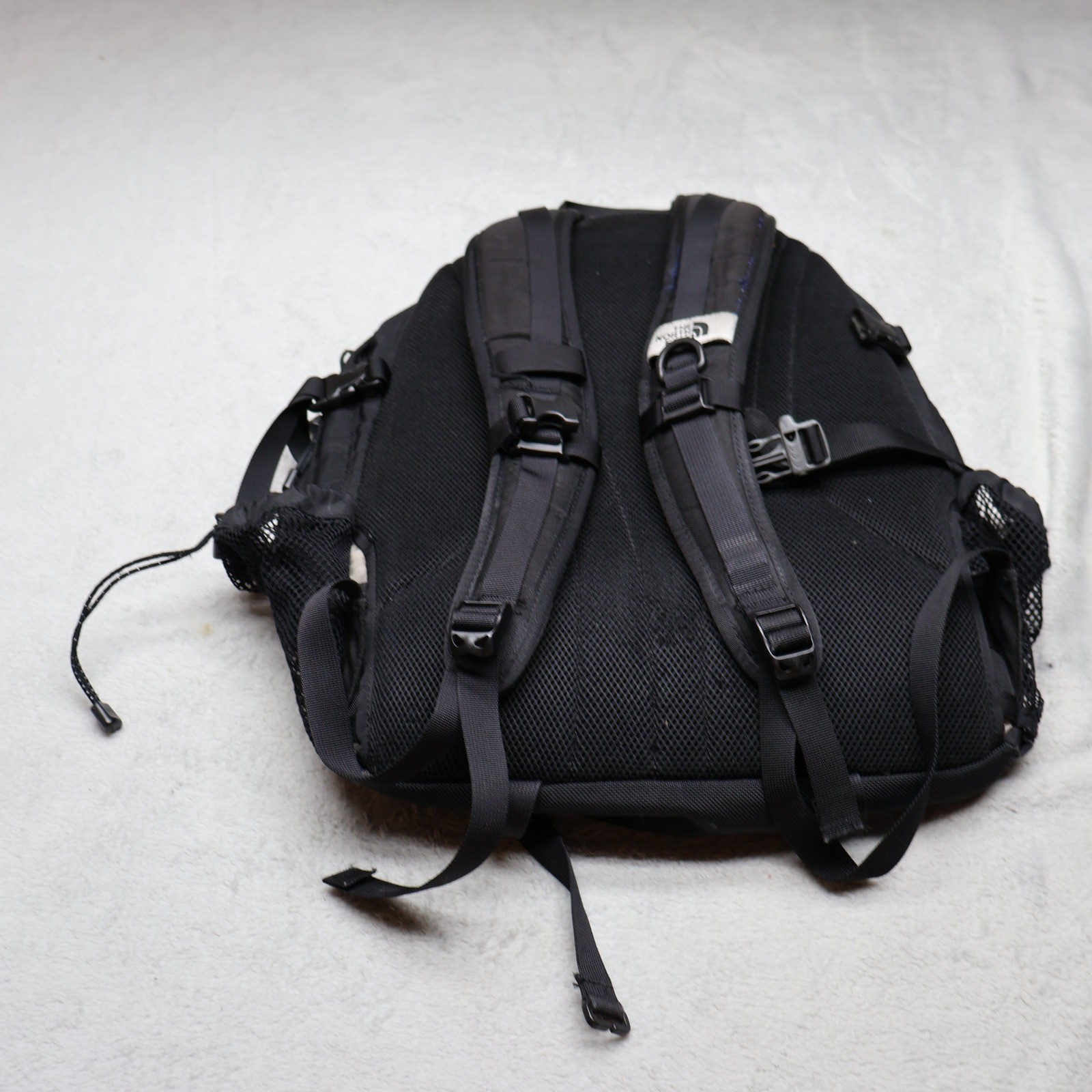North Face Recon Backpack Mens Large Black Daypack Utility Hiking Travel Outdoor