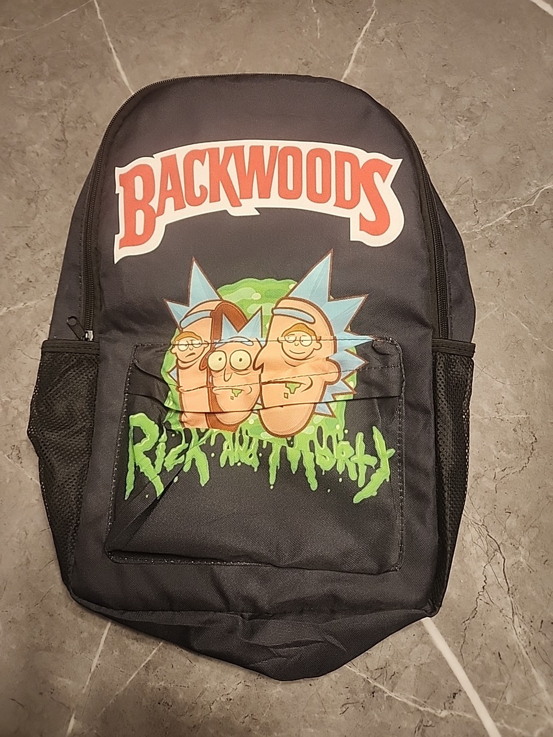 Backwoods Rick And Morty Backpack