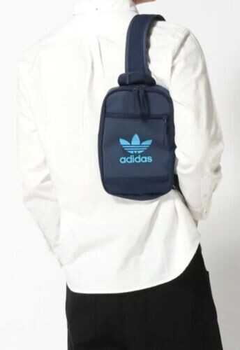 Adidas TREFOIL Adicolor Archive Strap Pack Sport Travel Durabl Crossbody Bag $38