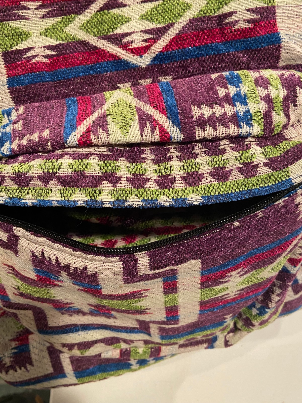 Ecuador Colorful Backpack w/Adjustable Straps 18″ X 12″X 5″ *Pre-Owned* s2