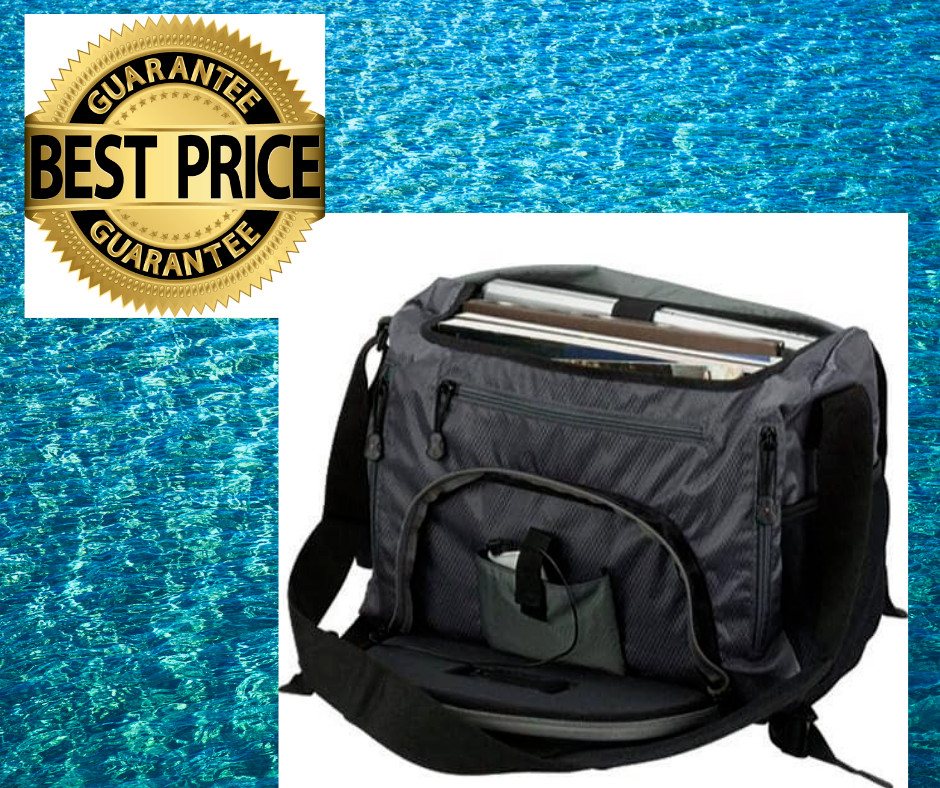 G-Tech Black Music Laptop Messenger School Bag Travel canvas Business NEW