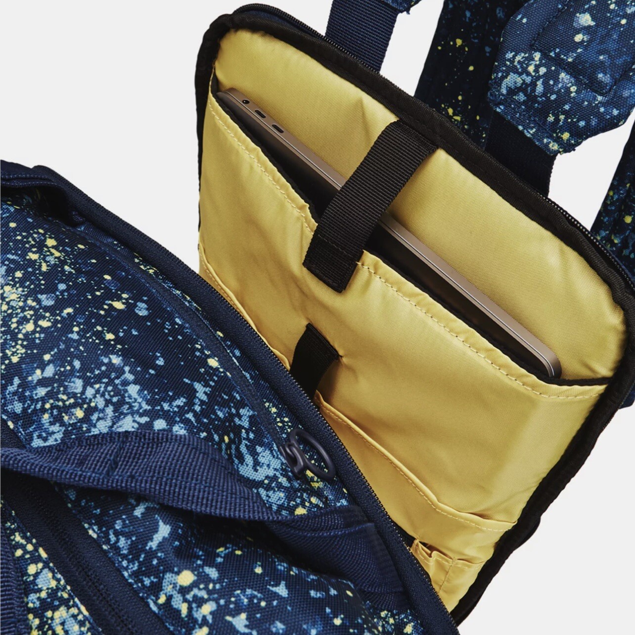 Under Armour Project Rock Box Duffle Backpack Blue Utility Bag #189-408