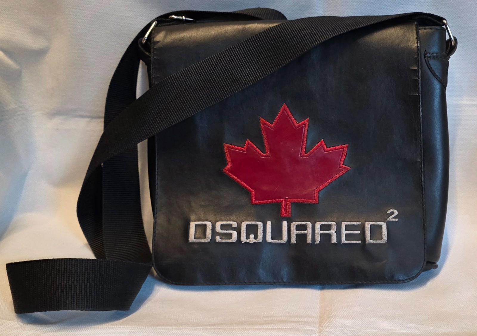 Dsquared shoulder bag shoulder bag black faux leather