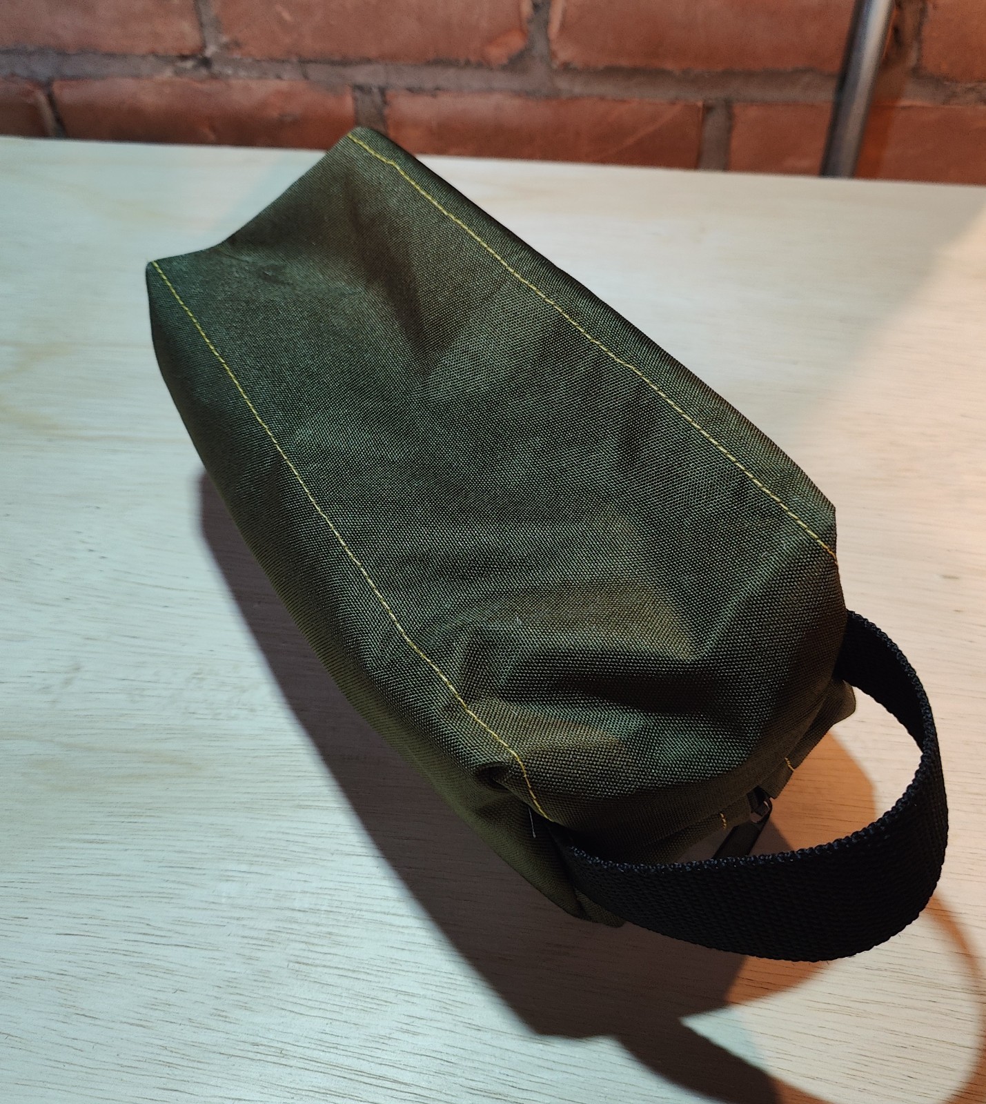Handmade 1000D Nylon Utility Pouch Dopp Kit Travel Toiletry Bag Olive Drab Blue