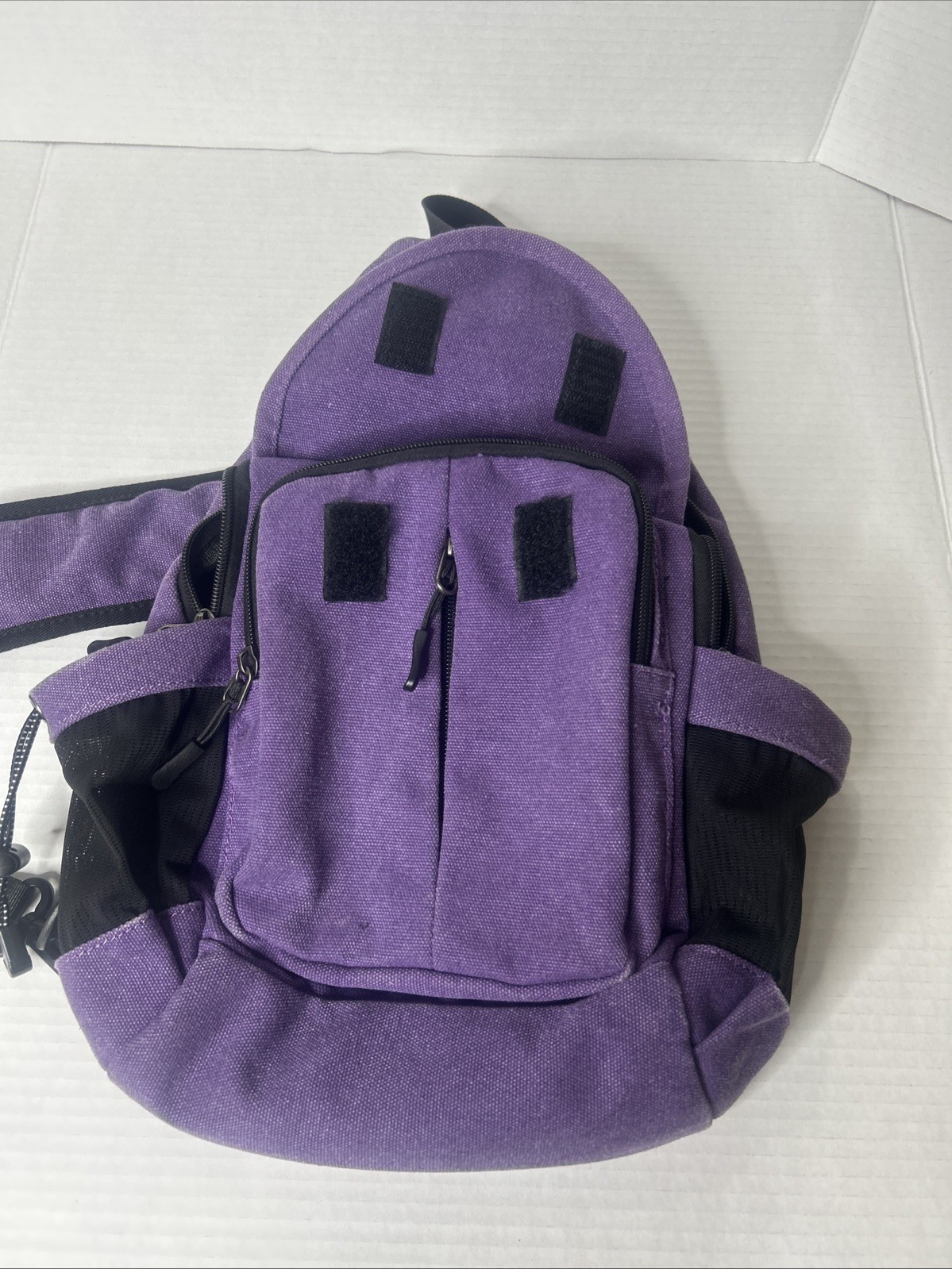 Mosiso Purple Sling Backpack