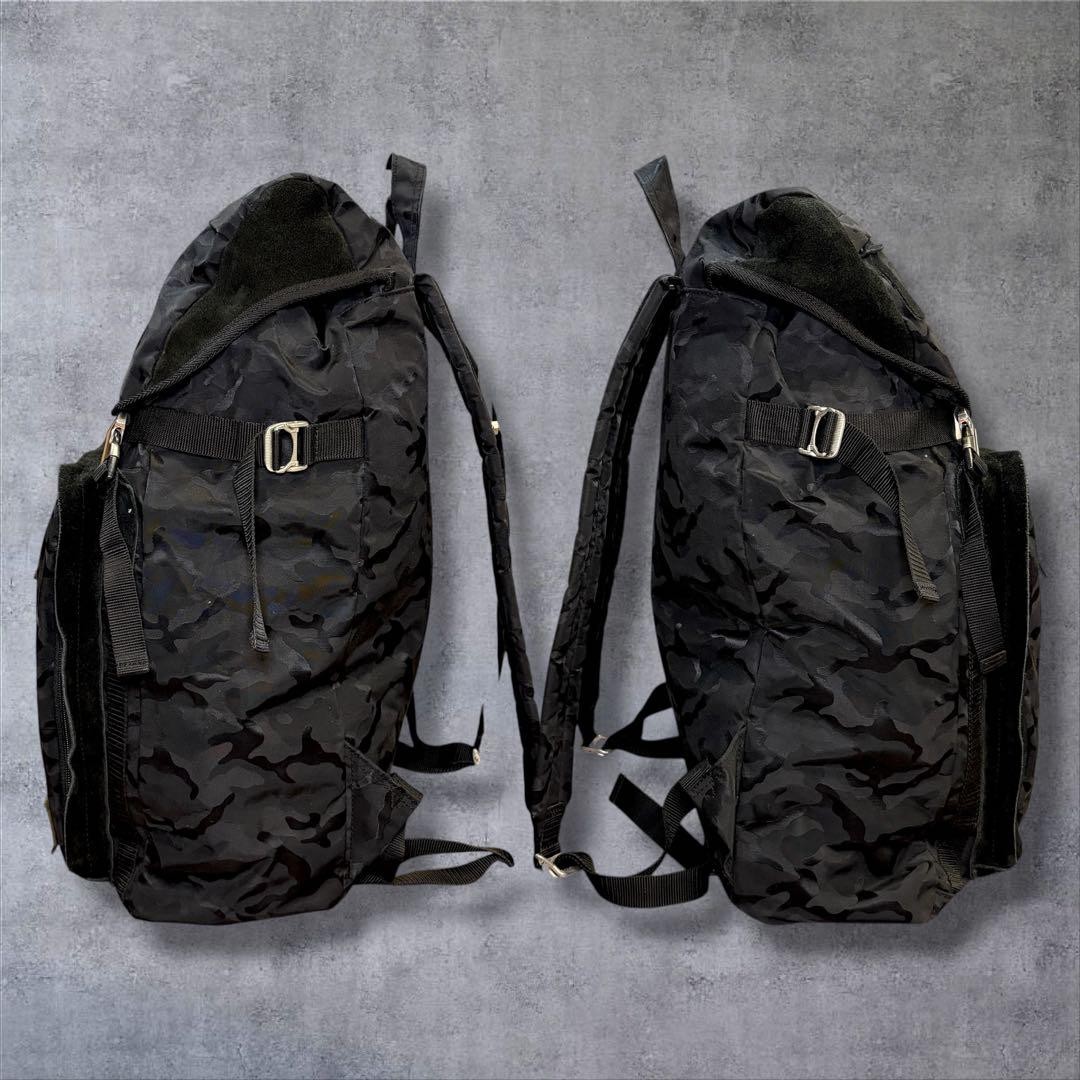 Master-piece Potential Limited Edition Backpack Camouflage Black Suede Nylon