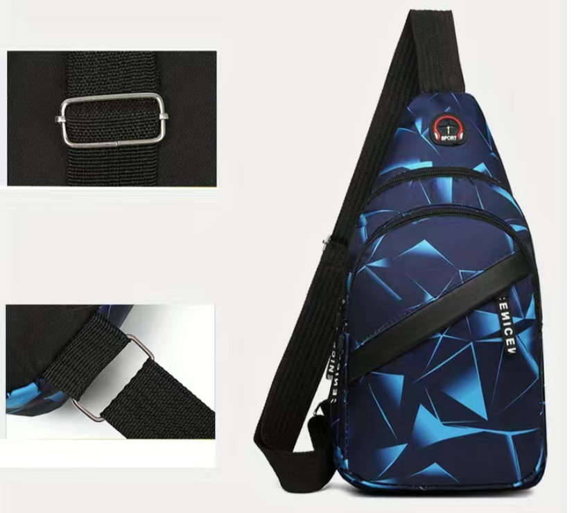 Sport Crossbody Bag Single Shoulder Strap