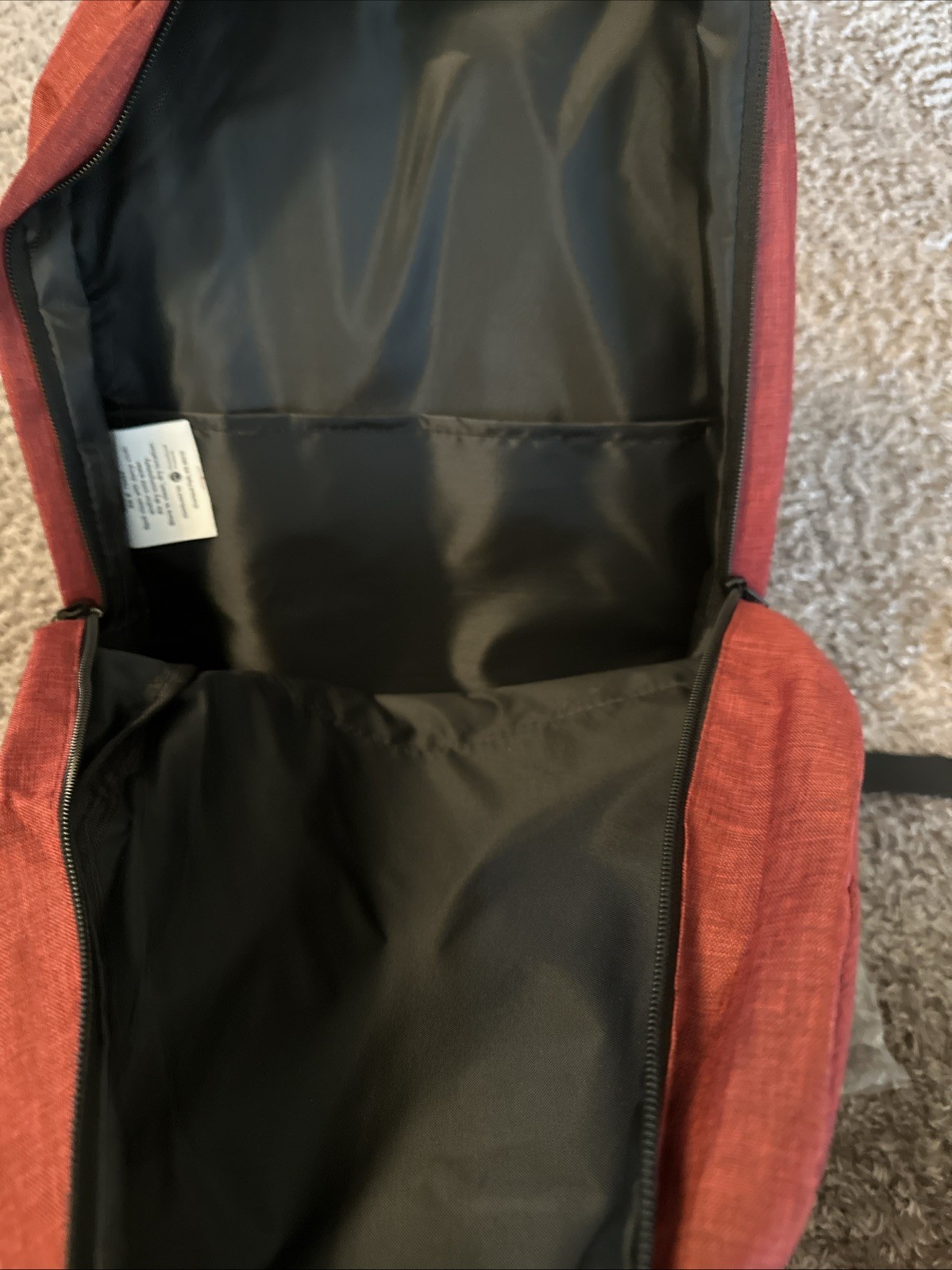 SNAP ON Red Backpack Bookbag Snap-on Brand New Bag