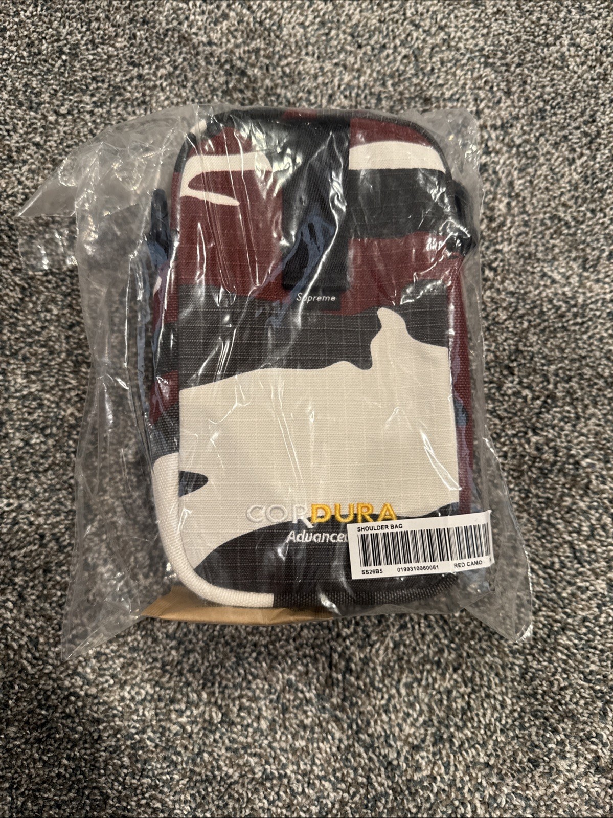 Red Supreme Camo Shoulder bag 2026