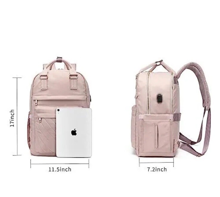 Laptop Backpack for Women Carry On Travel Backpack Airline Approved Vintage W…