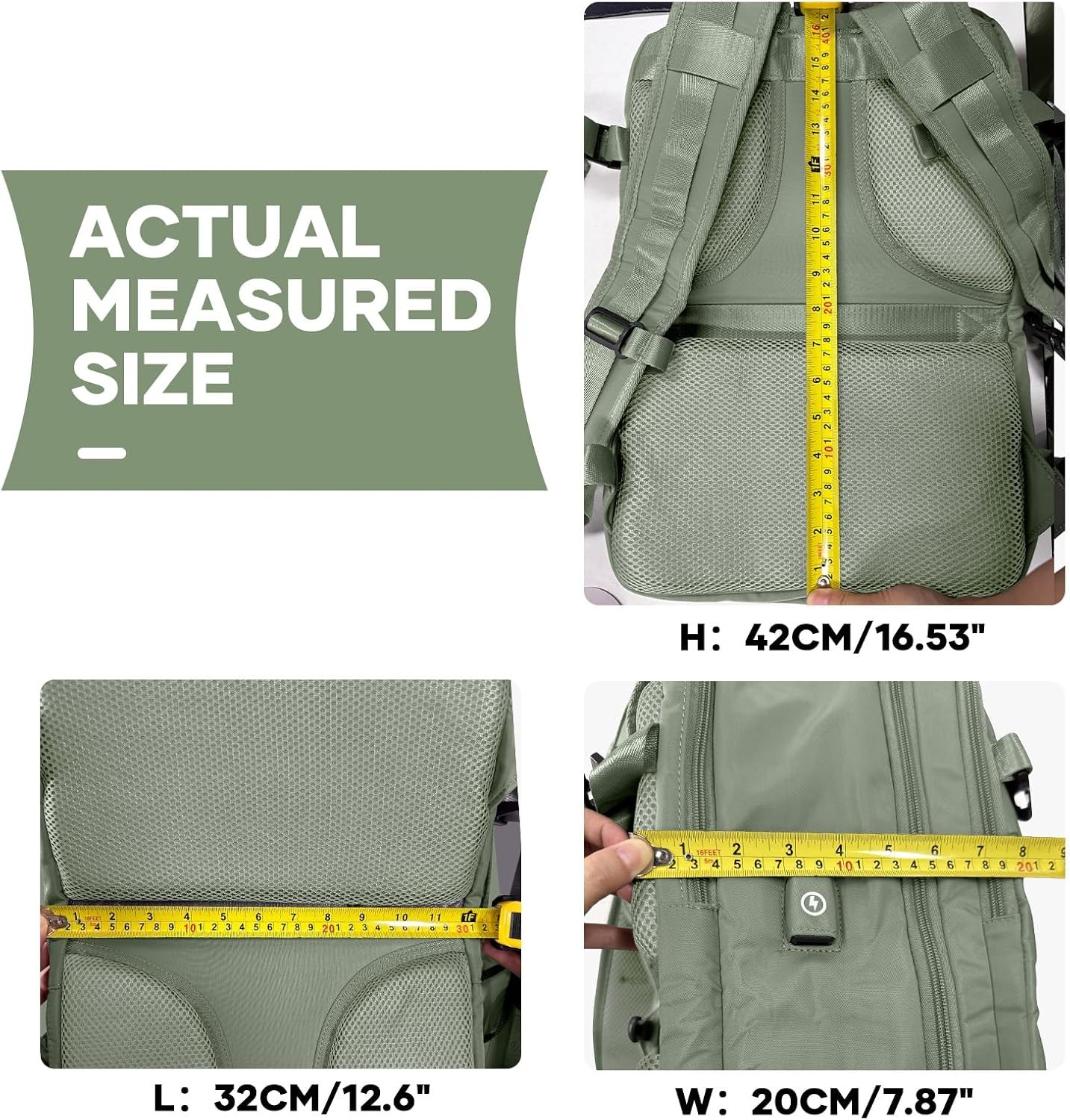 Travel Backpack, Carry on Backpack, Backpack Waterproof Outdoor Sports Rucksack