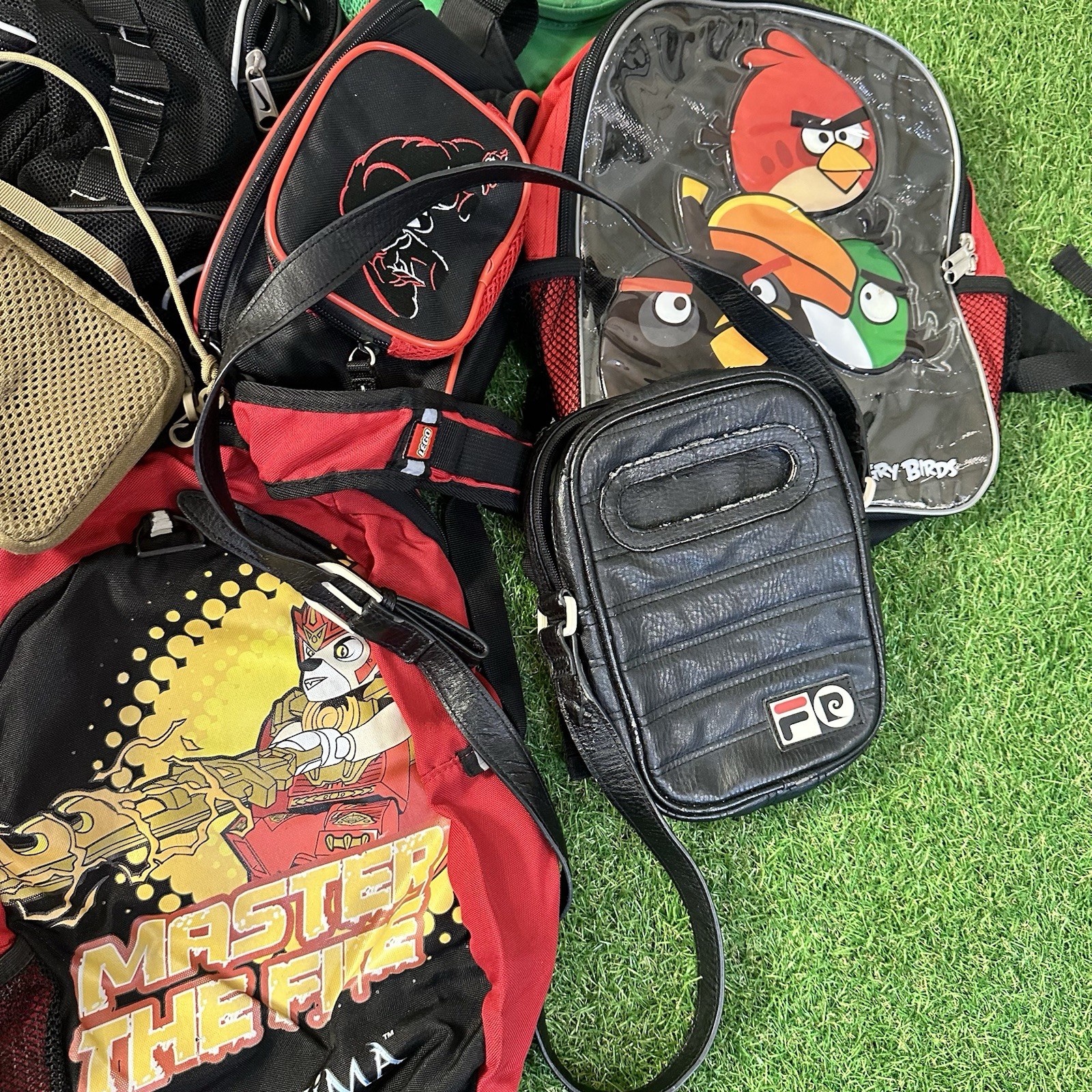 Y2K Reseller Bag 10x Lot 2000s Skater Gamer Backpack Bags Bundle Sonic Nintendo