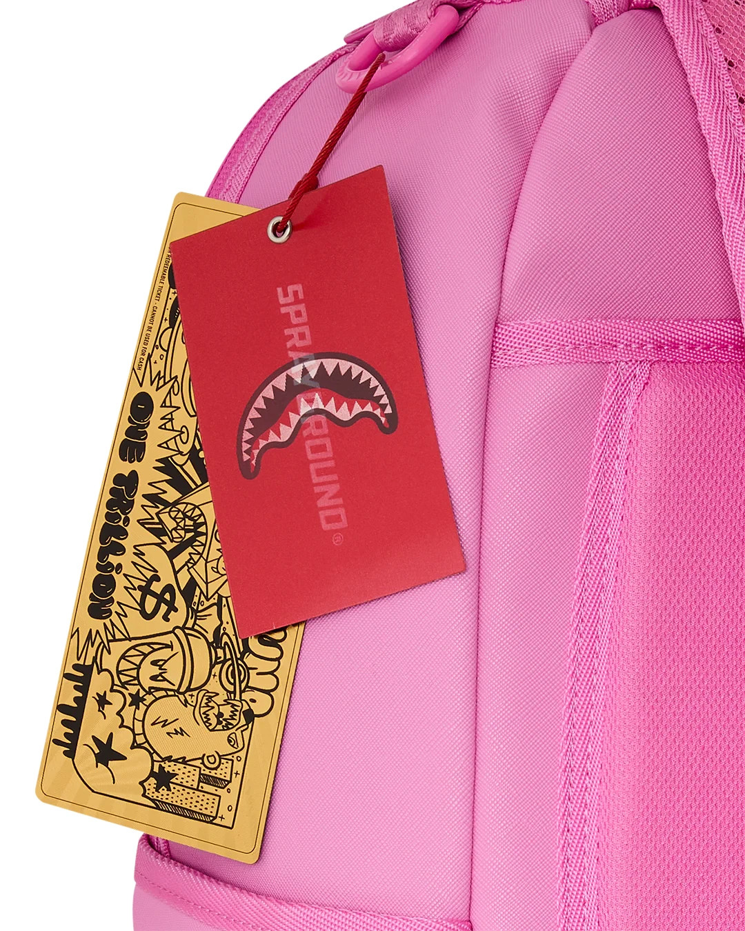 Sprayground Bubble Pink Pop Backpack🔥NWT Black Bookbag Large School Bag