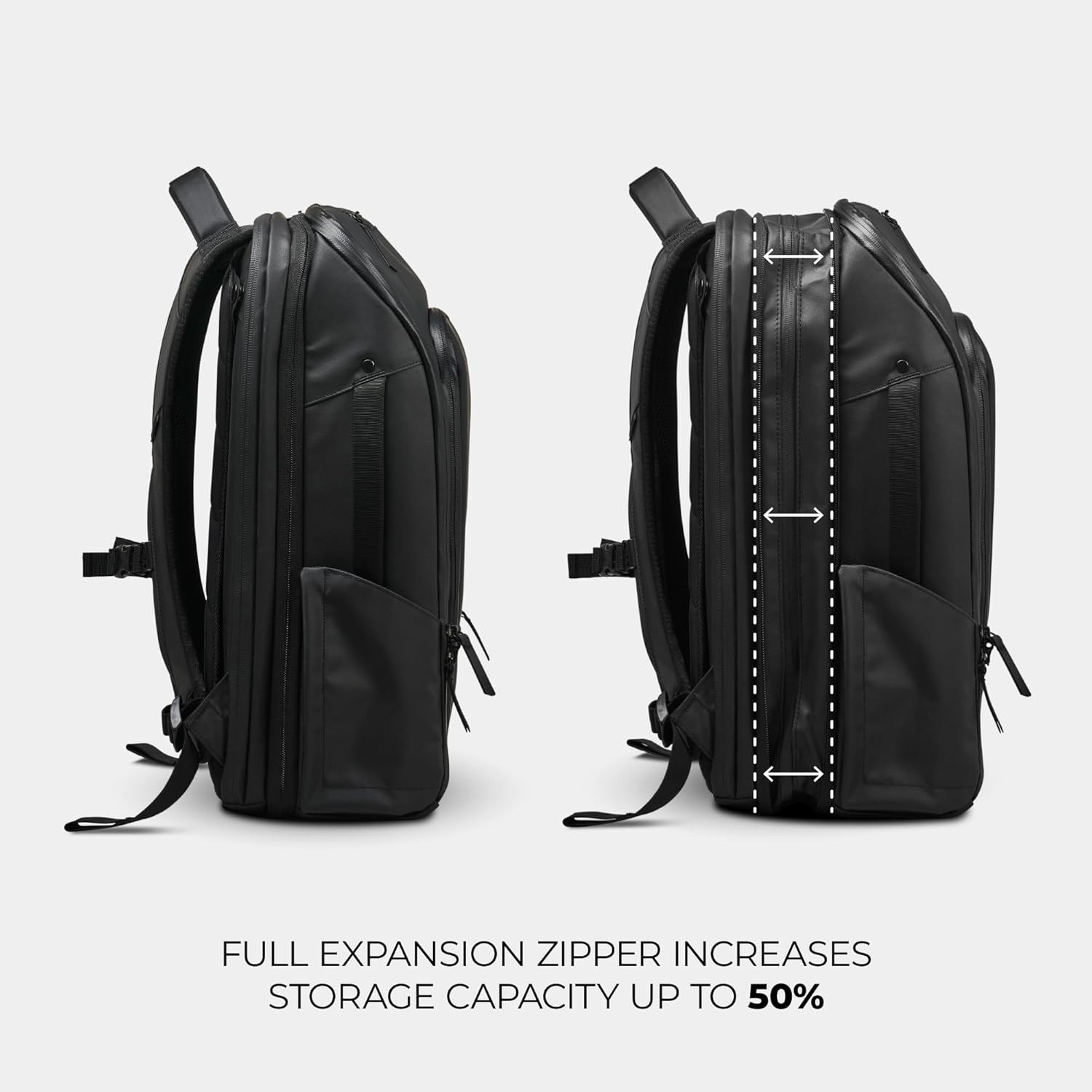 20L Travel Pack – Mens Travel Backpack – Expandable to 30L – Water Resistant Day