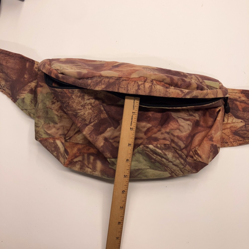 Retro MPI outdoors crafted in America hunting hip pack soft feel timber camo