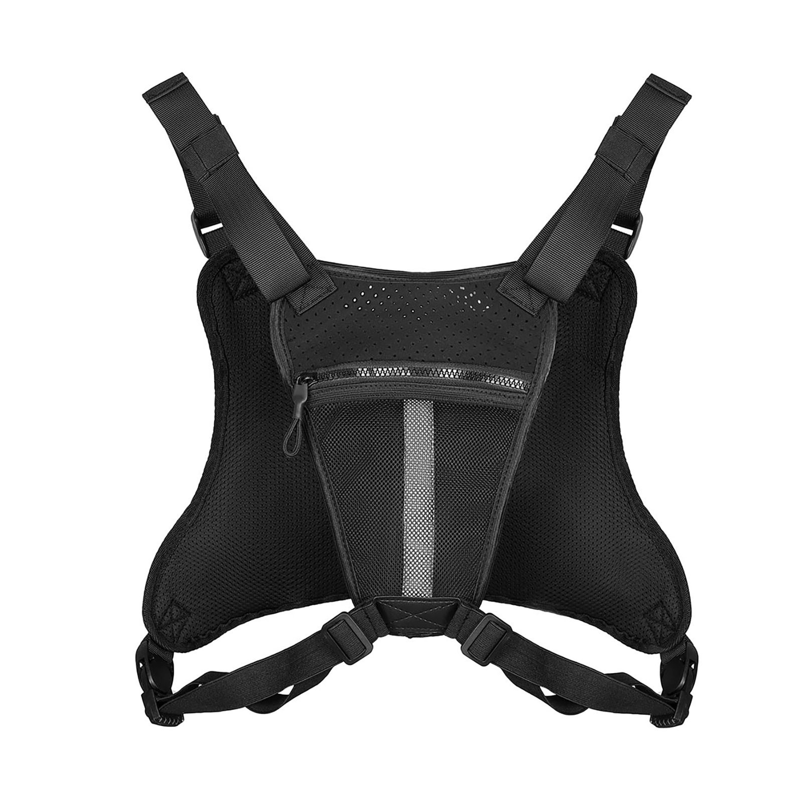 Chest Bag For Men Running Vest Chest Pack With Adjustable Straps 900D GKOM