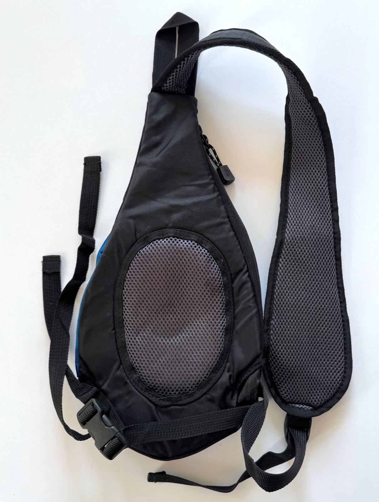 The North Face Blue and Black Crossbody Sling Bag