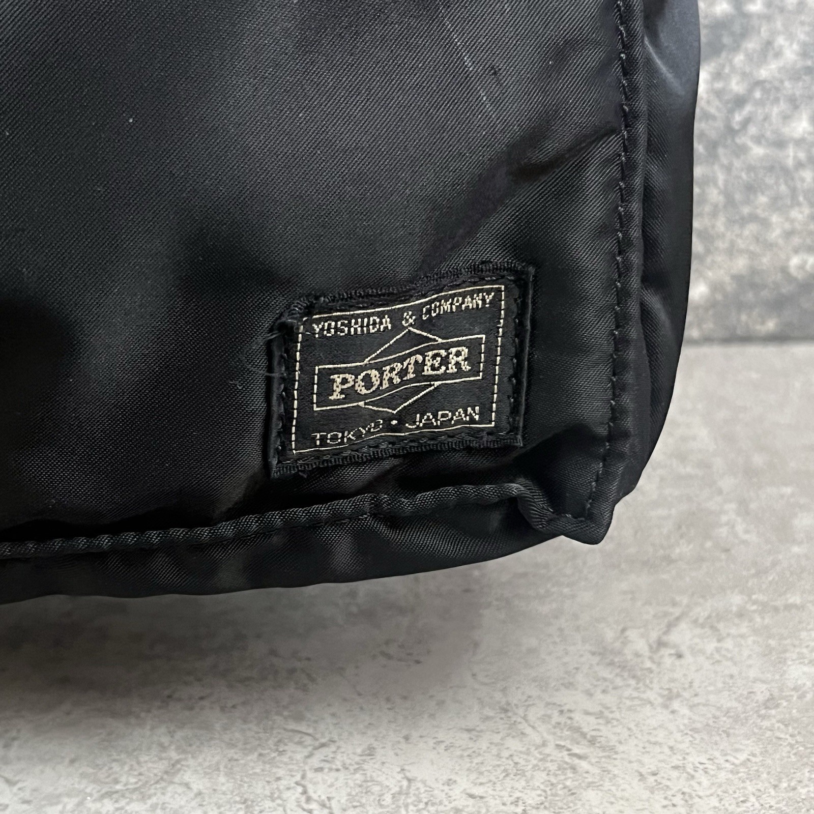 Porter Yoshida tanker briefcase helmet bag black bag nylon made in japan A4