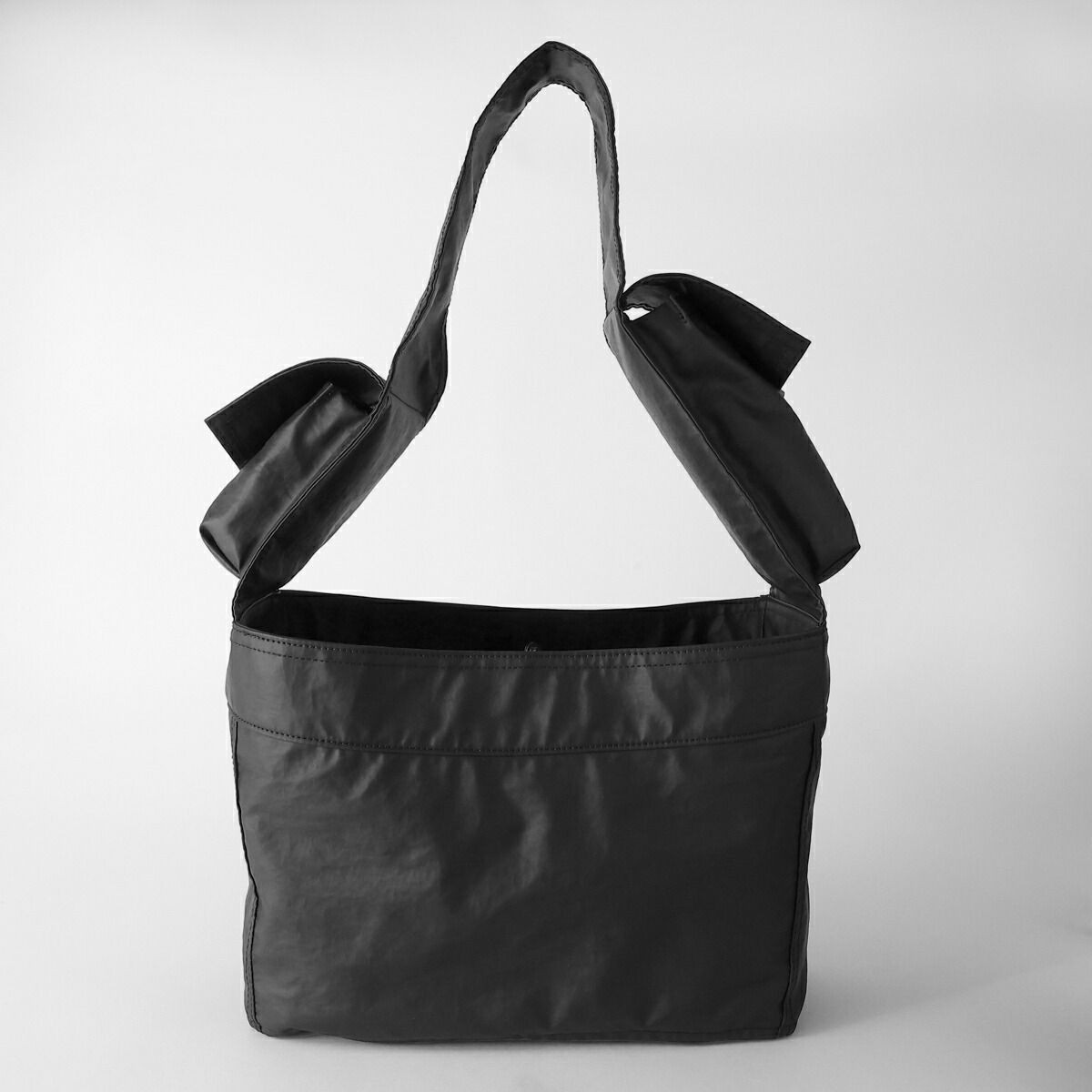 Y-3 Yohji Yamamoto Newspaper S Men’s Nylon Tote Shoulder Bag