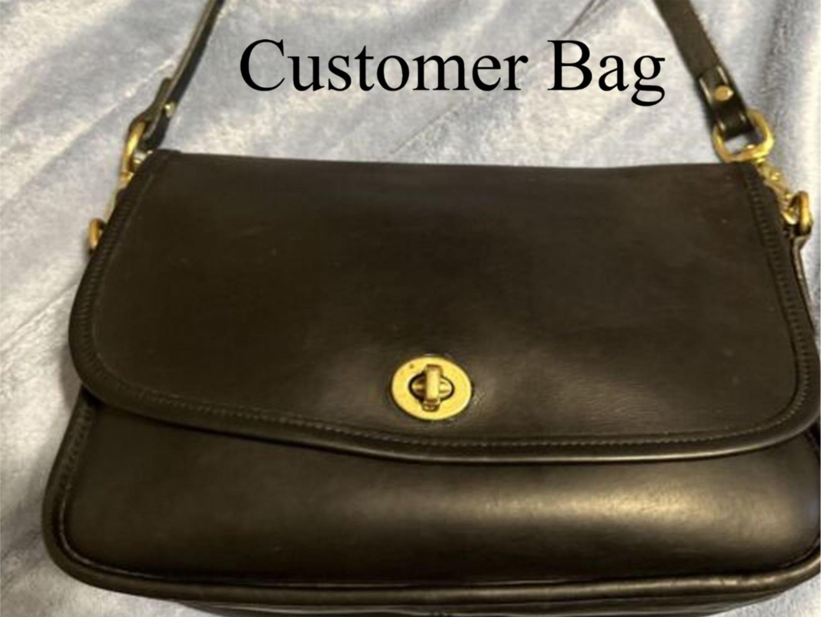 1 in. Leather Cross Body – Shoulder Bag Purse Straps Fits Vintage Coach Bags