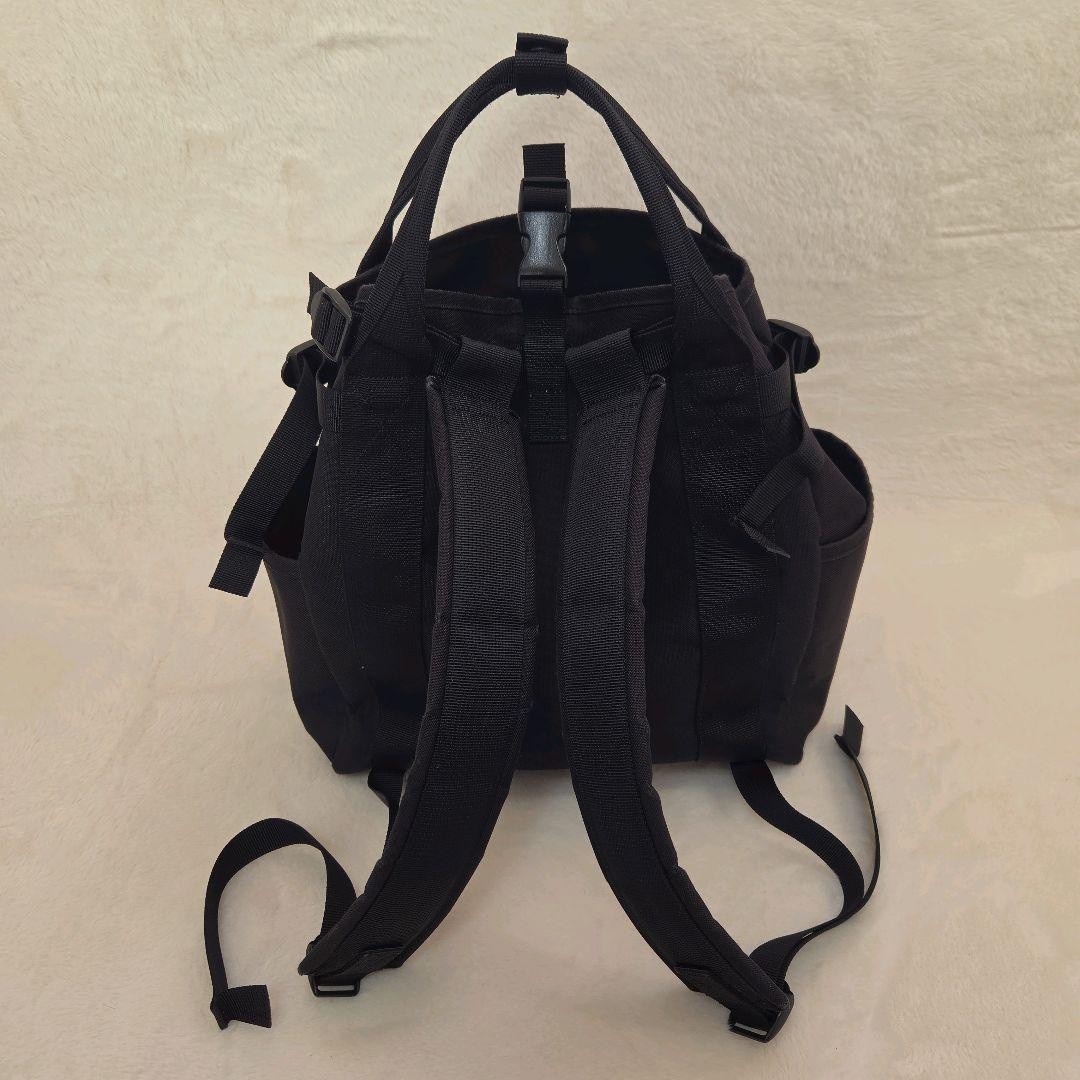 Yoshida Kaban PORTER Union Rack Sack Backpack Black 44x42x24cm Good Condition