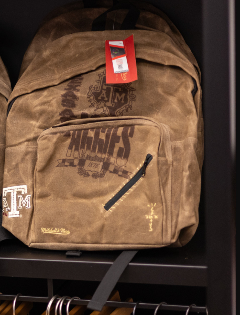 Travis Scott x Mitchell & Ness A&M Backpack