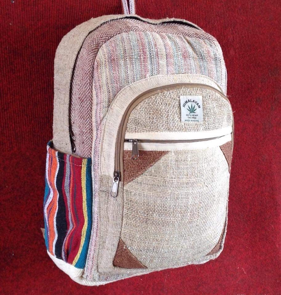 Pure Hemp 100% THC Free Backpack