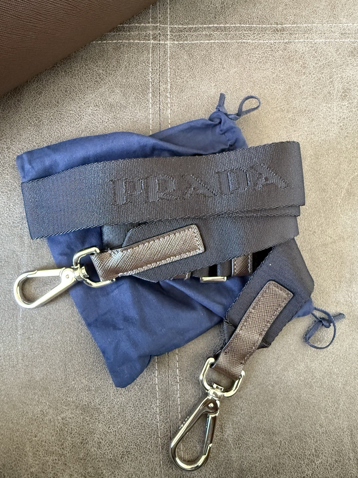 Prada Saffiano Leather Duffle