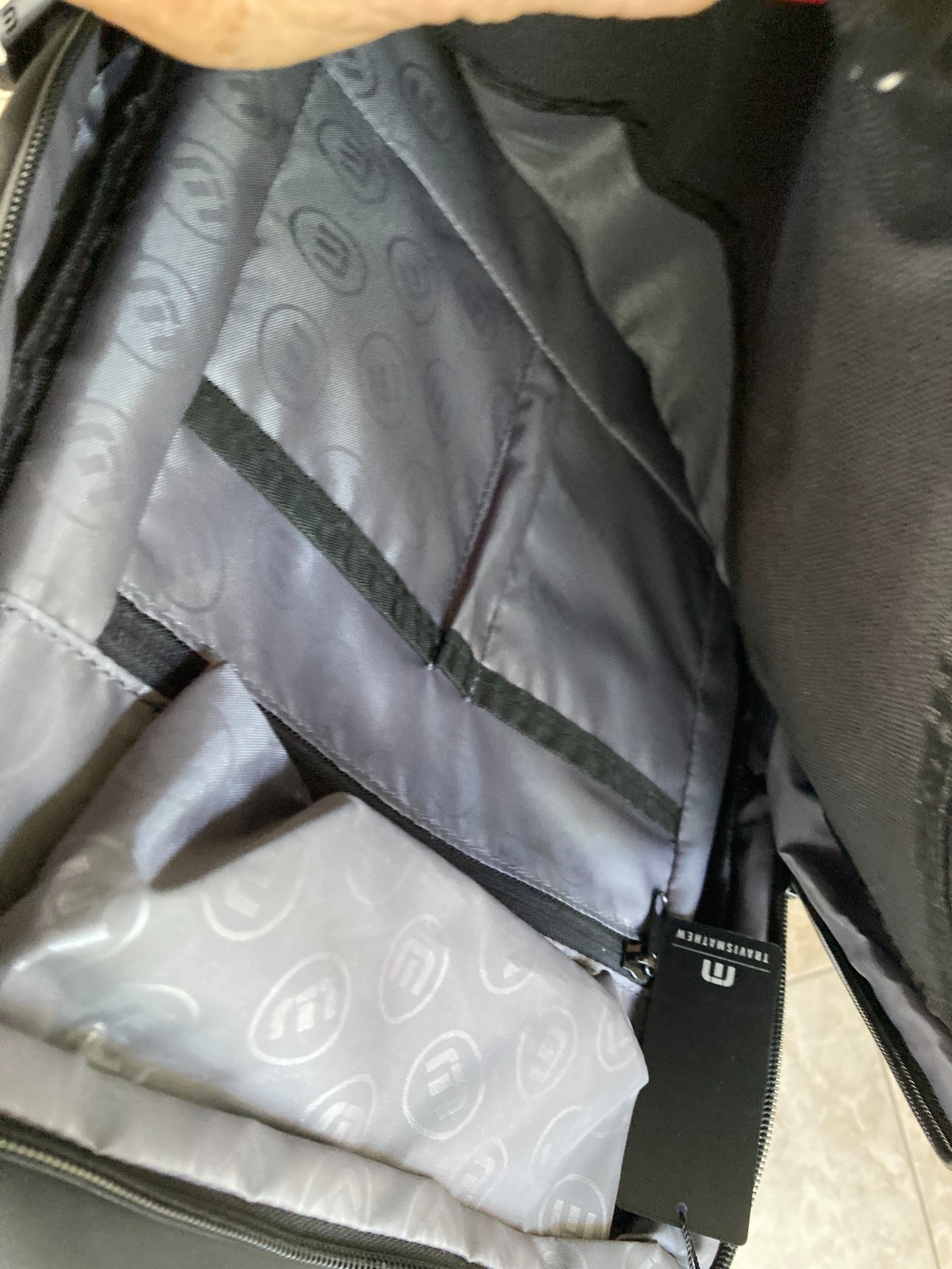Travis Mathew Lateral Backpack Laptop Golf Travel Bag Water Resistant 18″ NWT