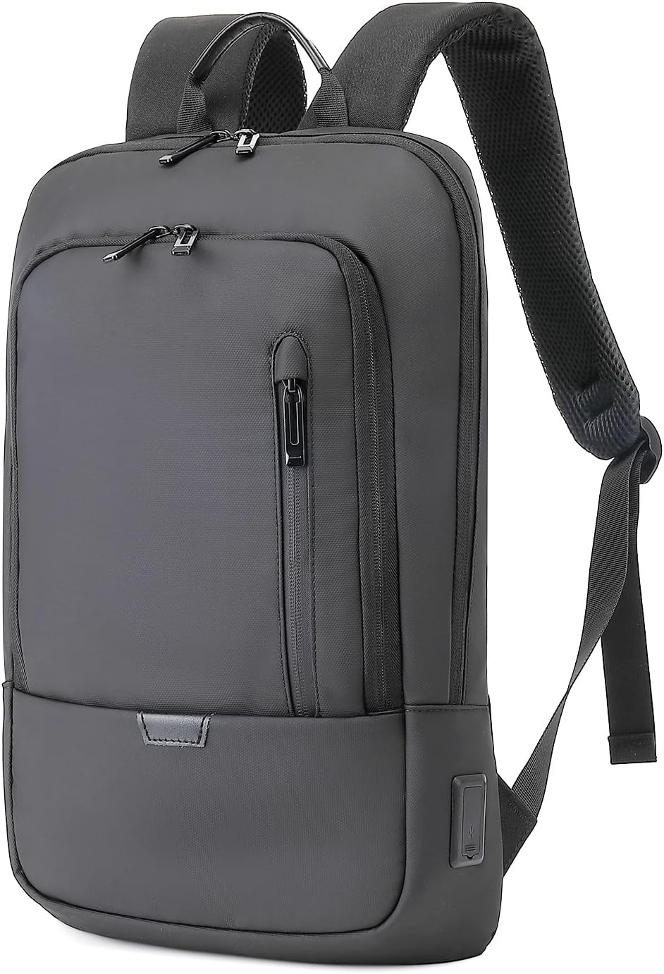 Business Slim Backpack for Men Women 15.6 inch Water Resistant Laptop Backpac…