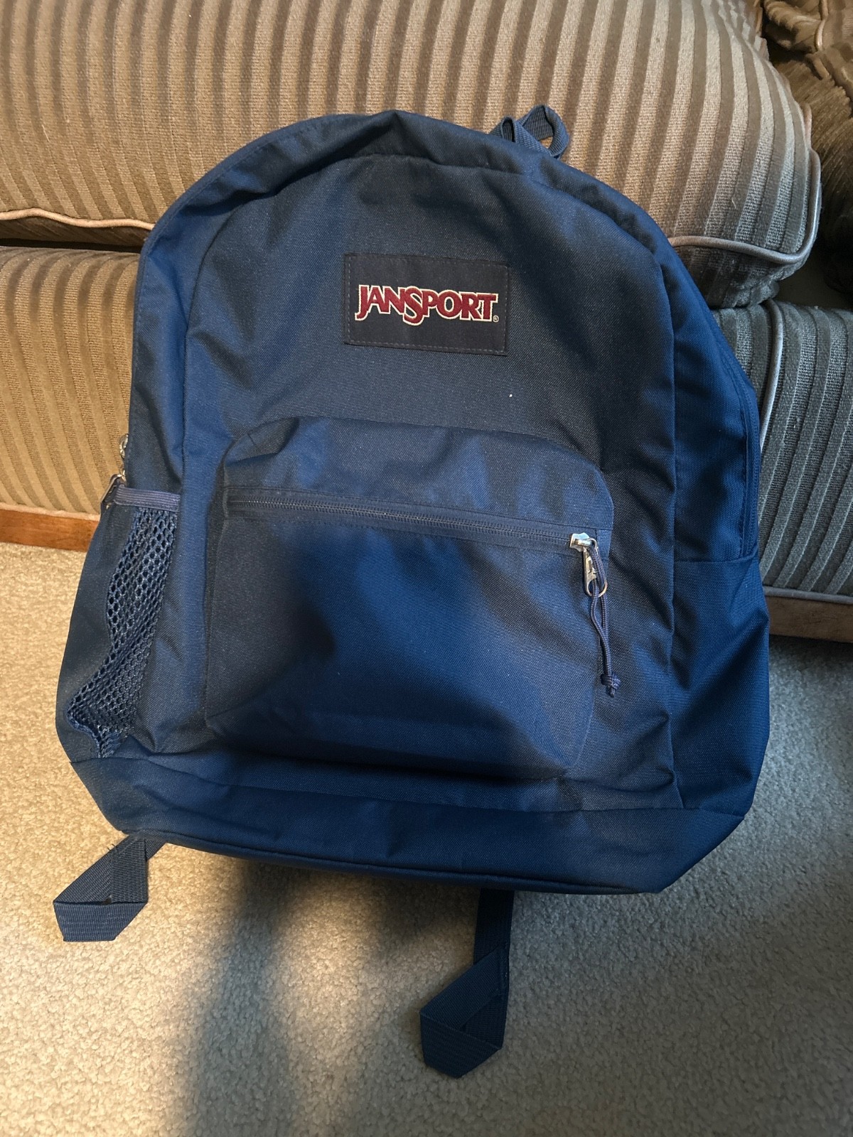 Jansport superbreak plus backpack Navy Used-Excellent