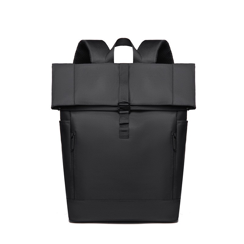 Men Business Backpack Large Capacity Waterproof Wear-resistant for Office Travel