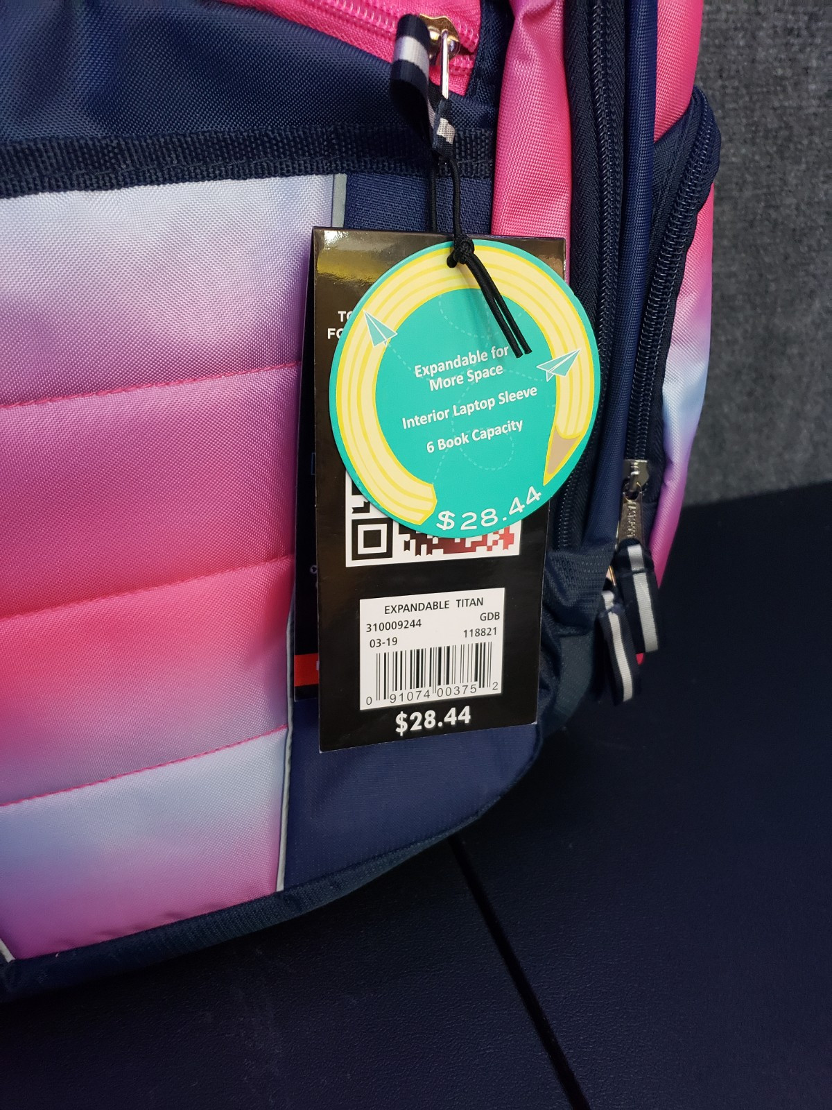 East Sport Backpack Expandable Titan Backpack/Book Bag. Multi-Purpose Oversized