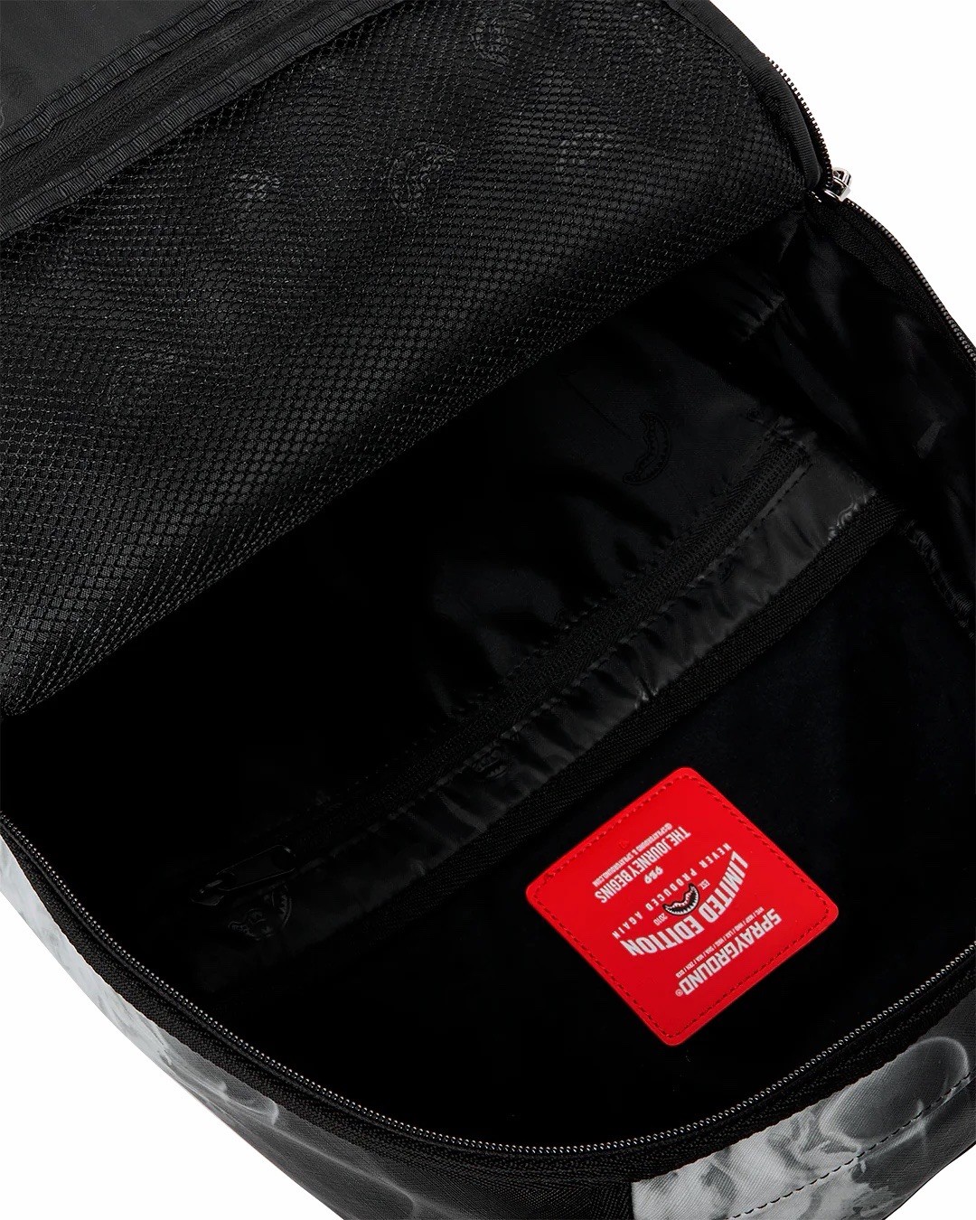 SPRAYGROUND LIMITED EDITION BACKPACK PHANTOM FADE ELEVATE WHITE SMOKE GHOST NEW