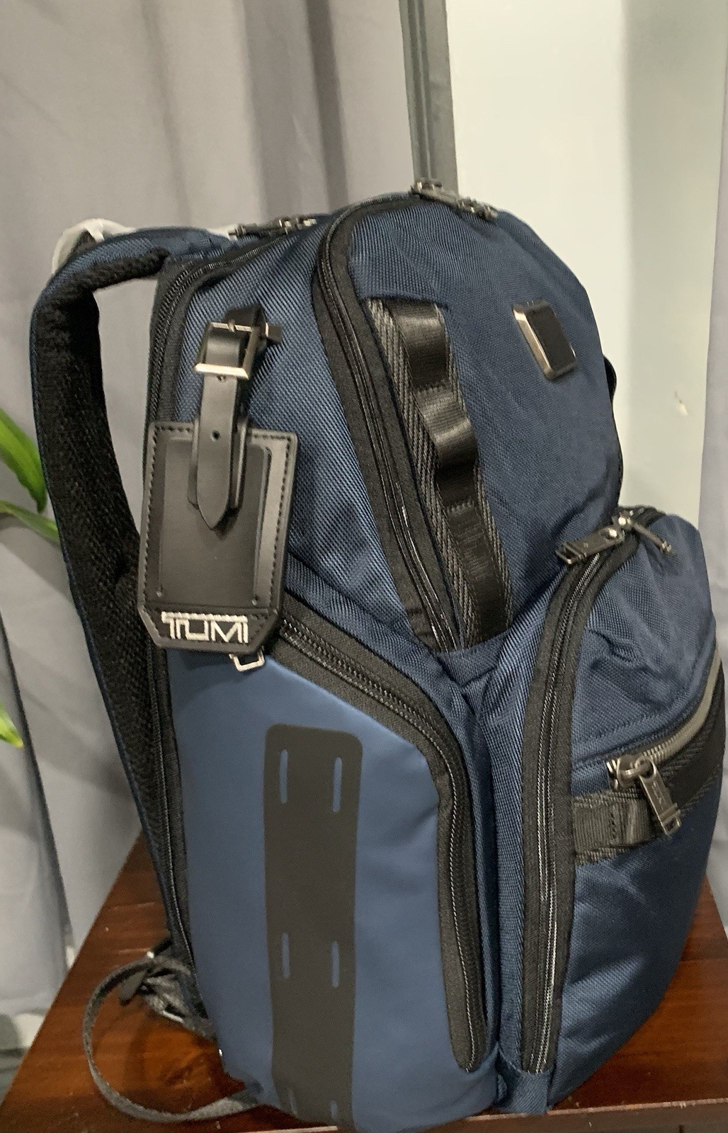TUMI ALPHA BRAVO SEARCH Backpack Nylon Navy 232789 $650