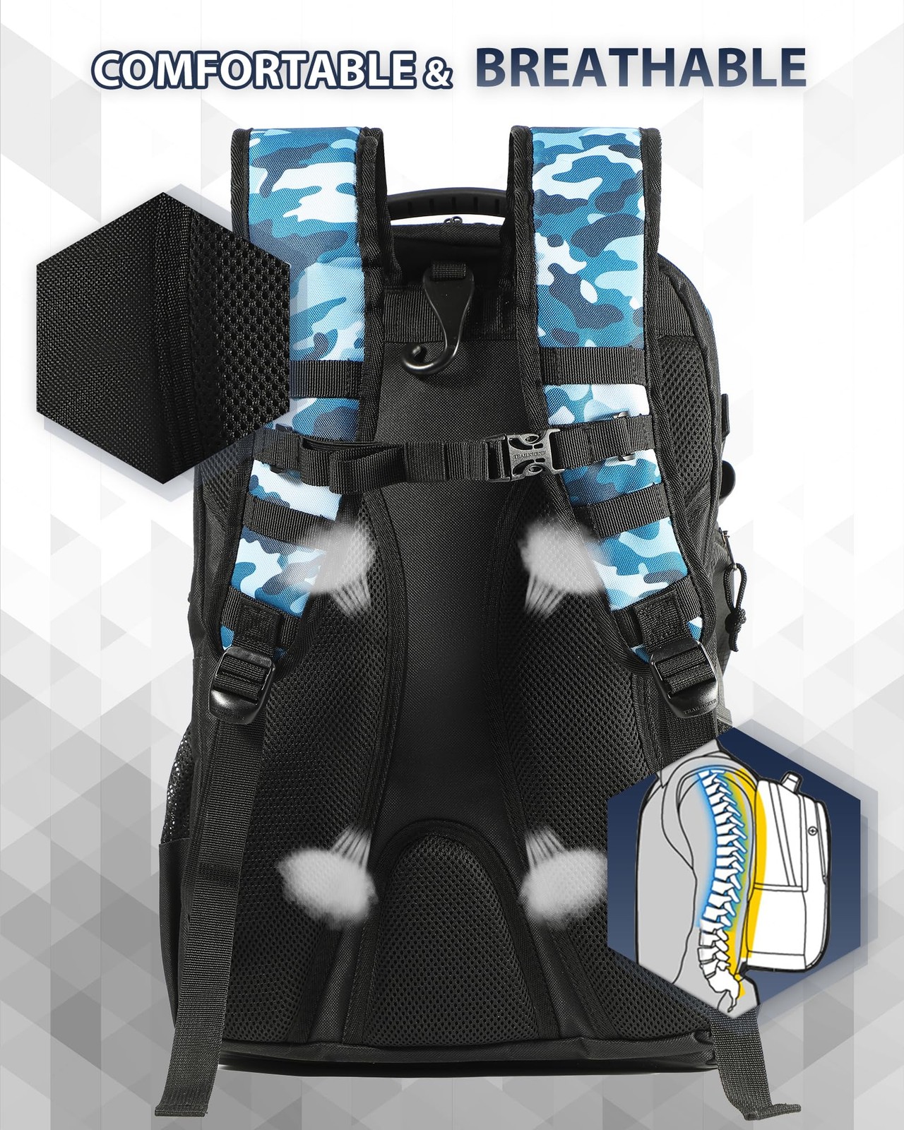 Basketball Bag Backpack with Holder Multi-Sport Backpack for Soccer Volleybal…