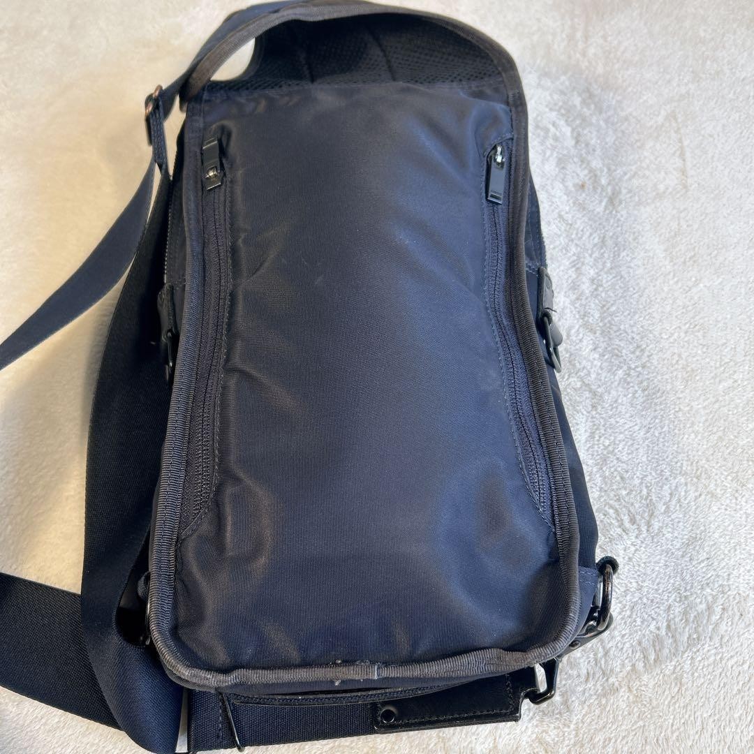 Authentic PORTER Yoshida Kaban Sling Shoulder Bag Black 30cm x 18cm x 6cm Slight