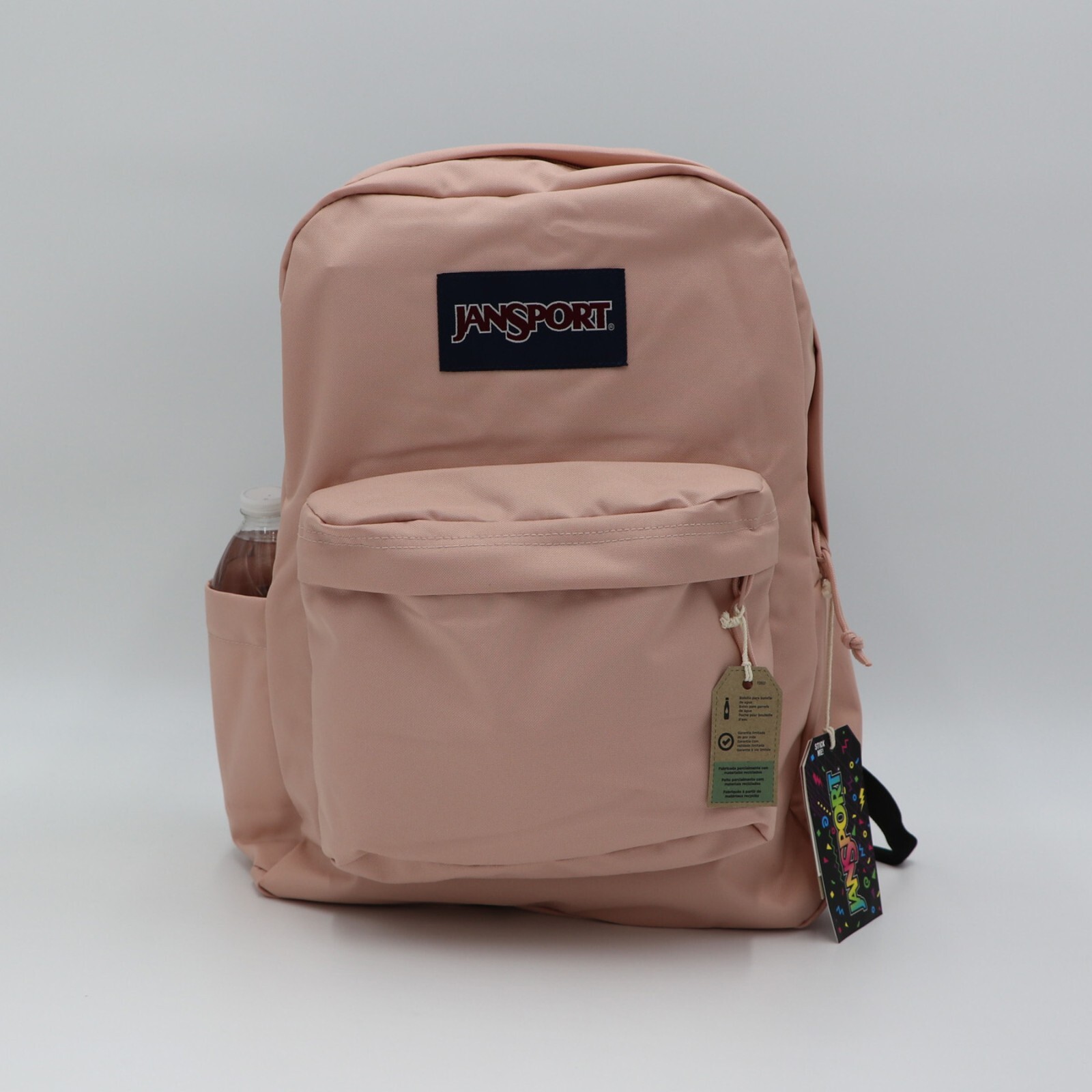 JANSPORT SuperBreak Backpack School Bag with Water Bottle Pocket