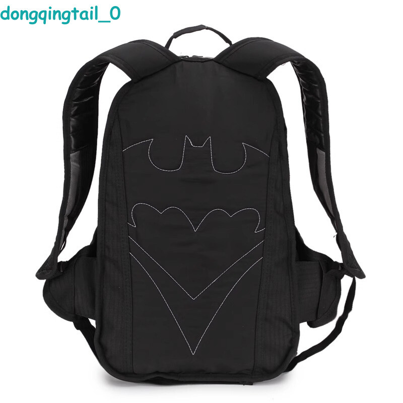 Cartoon Batman Backpack Casual Shoulder Bags Schoolbags Zipper Knapsack Gifts