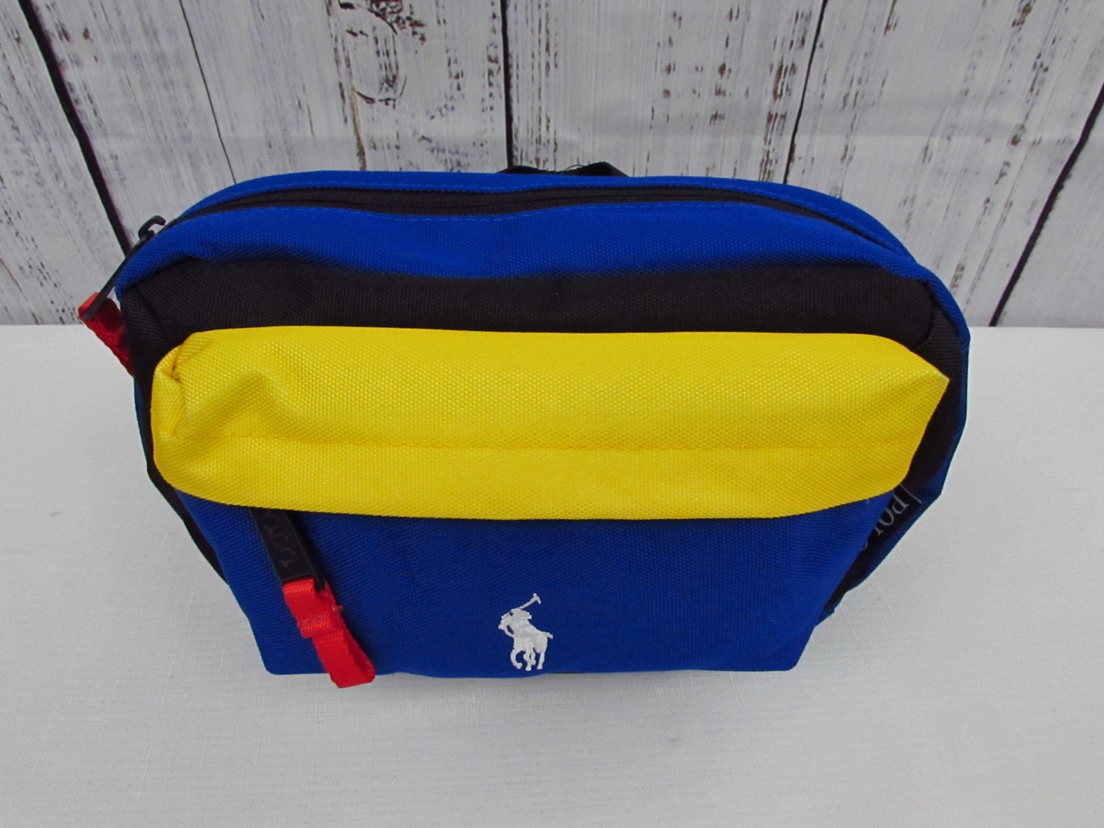Polo Ralph Lauren Unisex Multi Color Block Cross Body /Waist Bag One Size NWT.