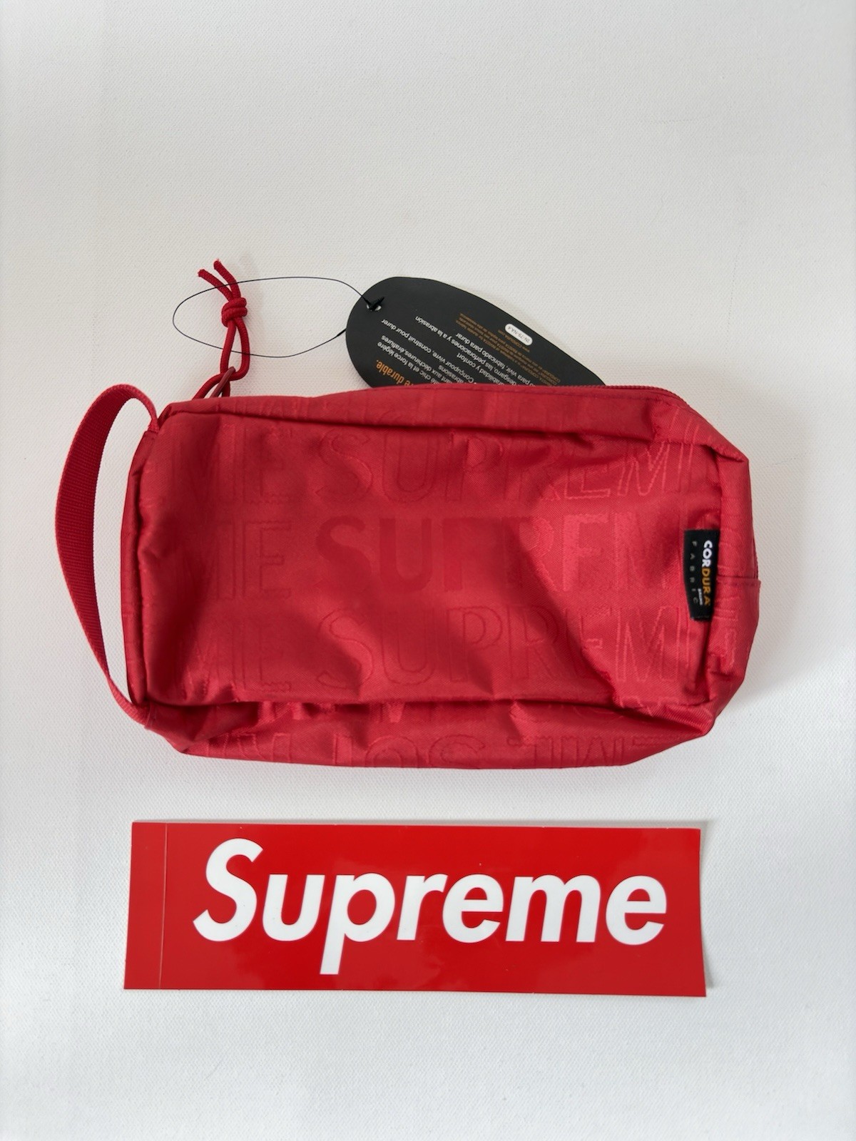 Supreme Organizer Pouch Red SS19