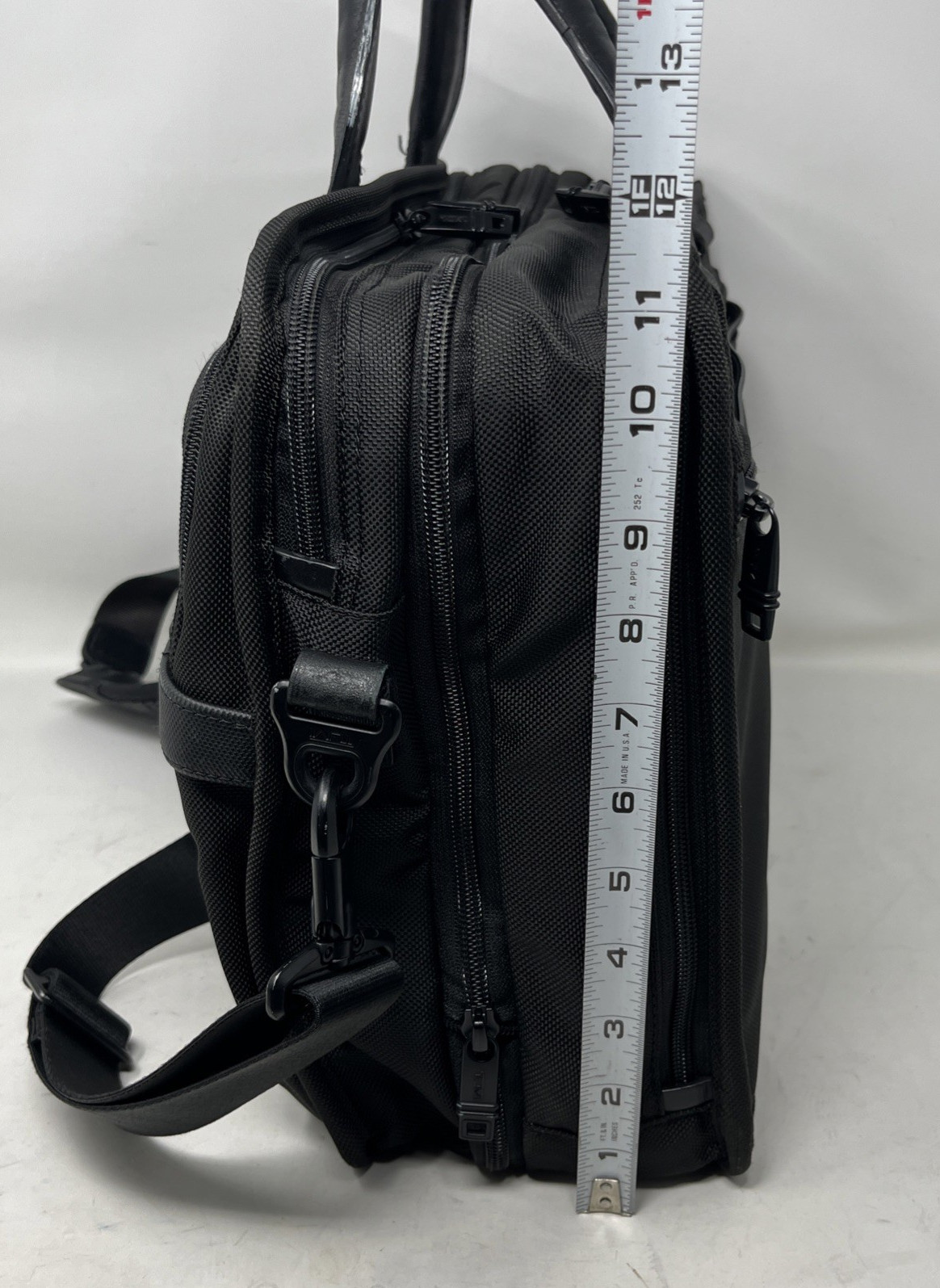 Tumi Alpha II Expandable Organizer Laptop Briefcase Ballistic Nylon 26141D2U 16”