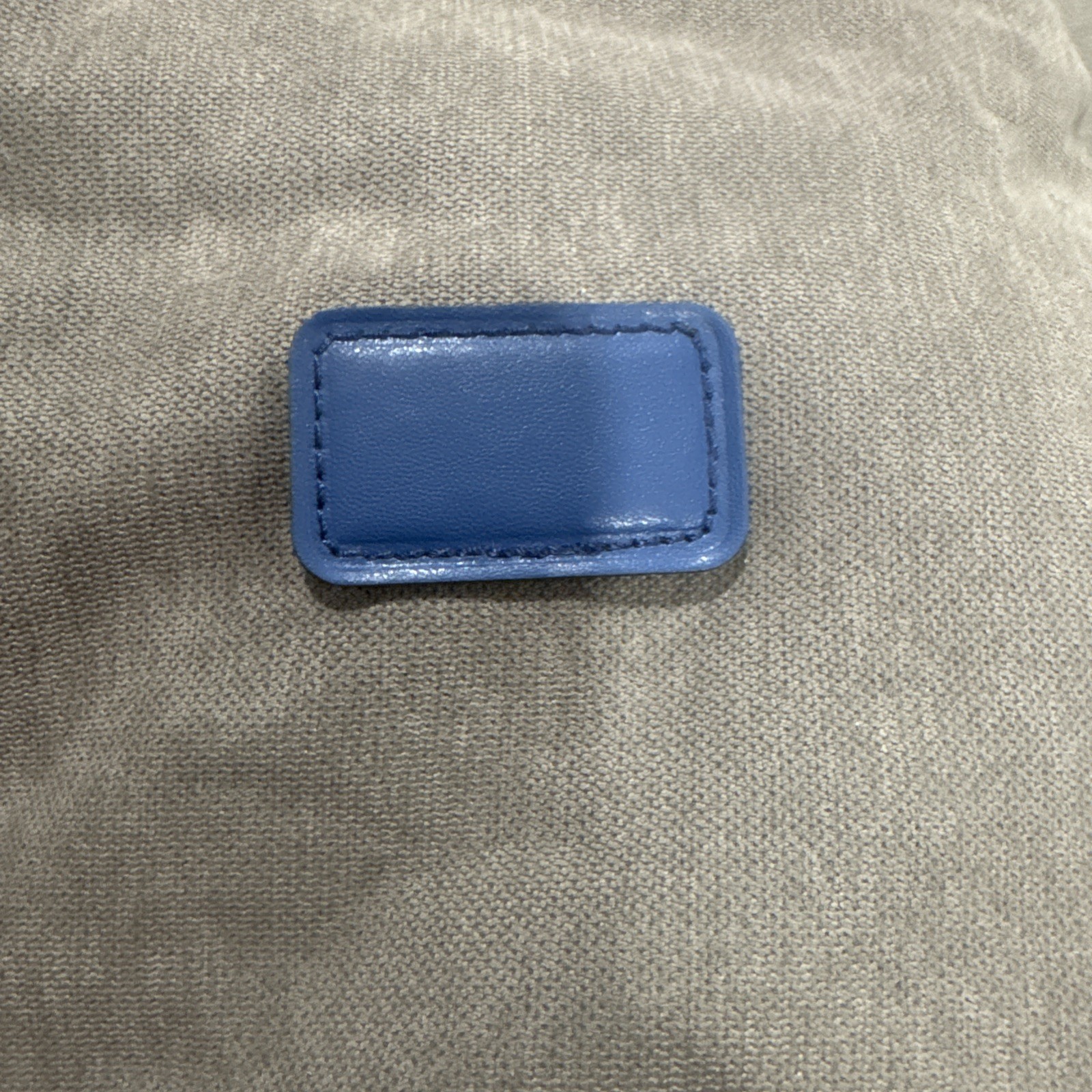 Genuine Tumi Monogram Patch Replacement Large: 2.25″ × 1.375″ Blue