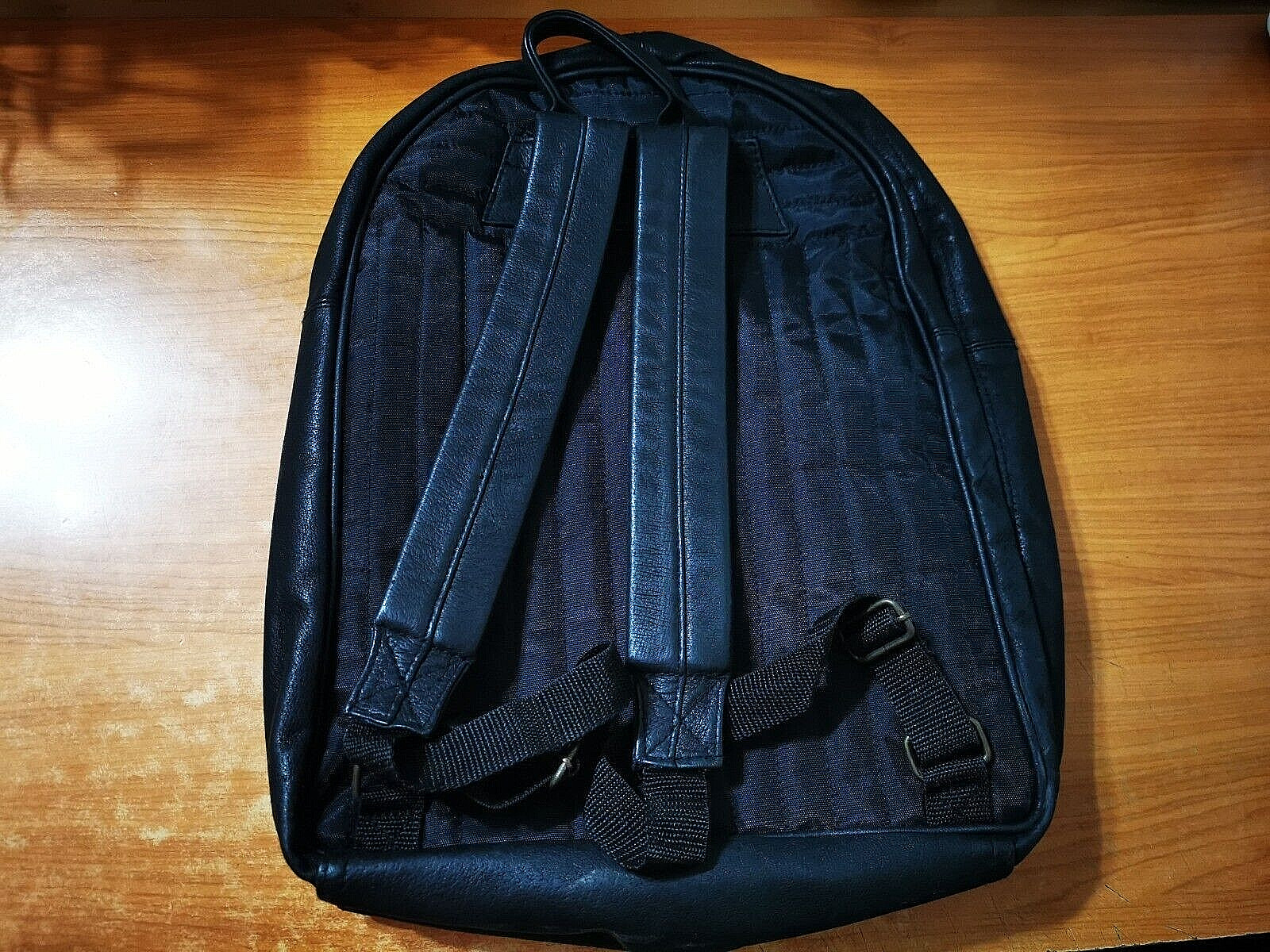 JANET JACKSON Design of a decade RARE SPAIN PROMO BACKPACK LEATHER EMBROIDERY